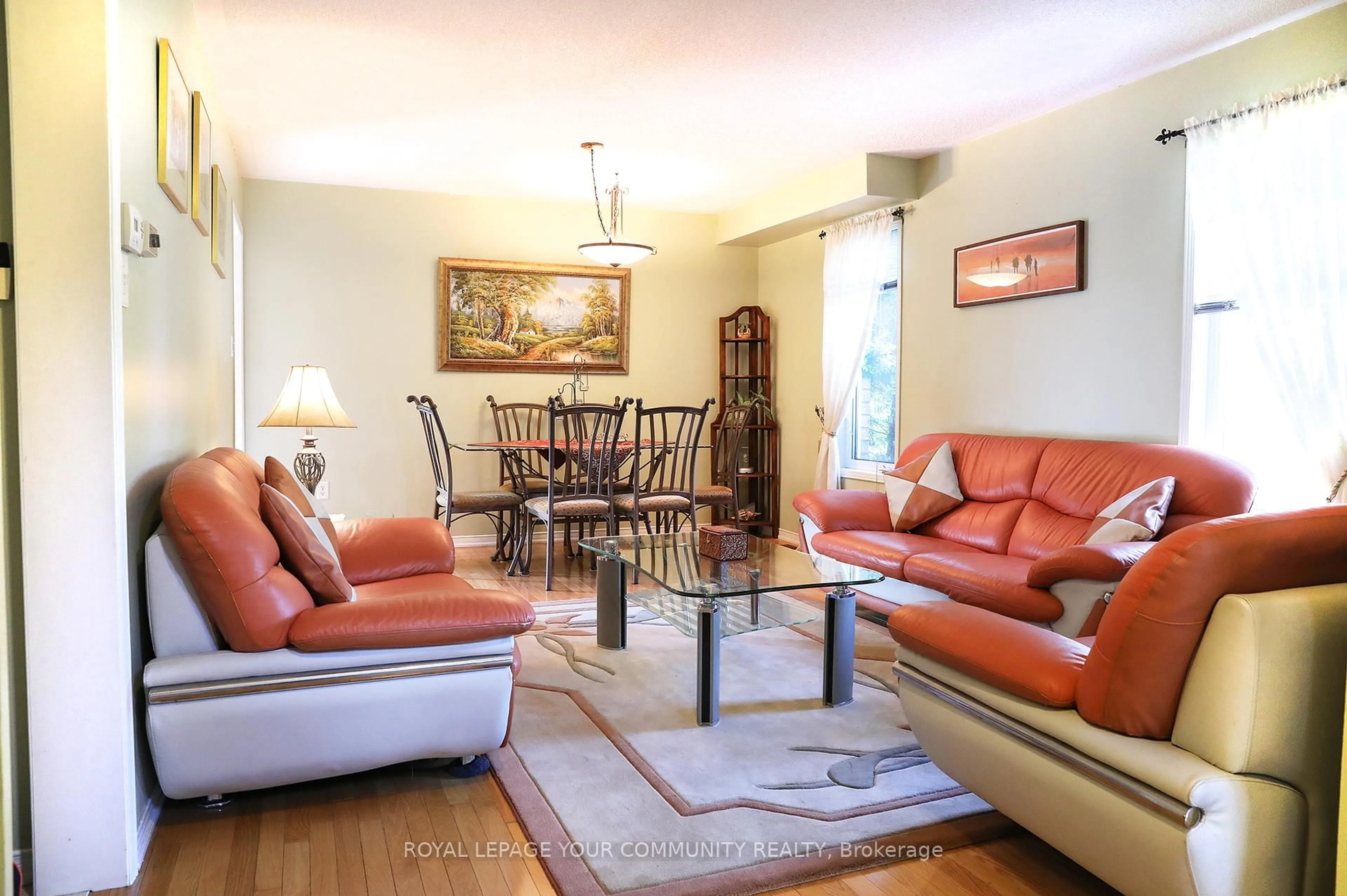 Living room with furniture, unknown for 20 May Apple Terr, Toronto Ontario M1E 5J8