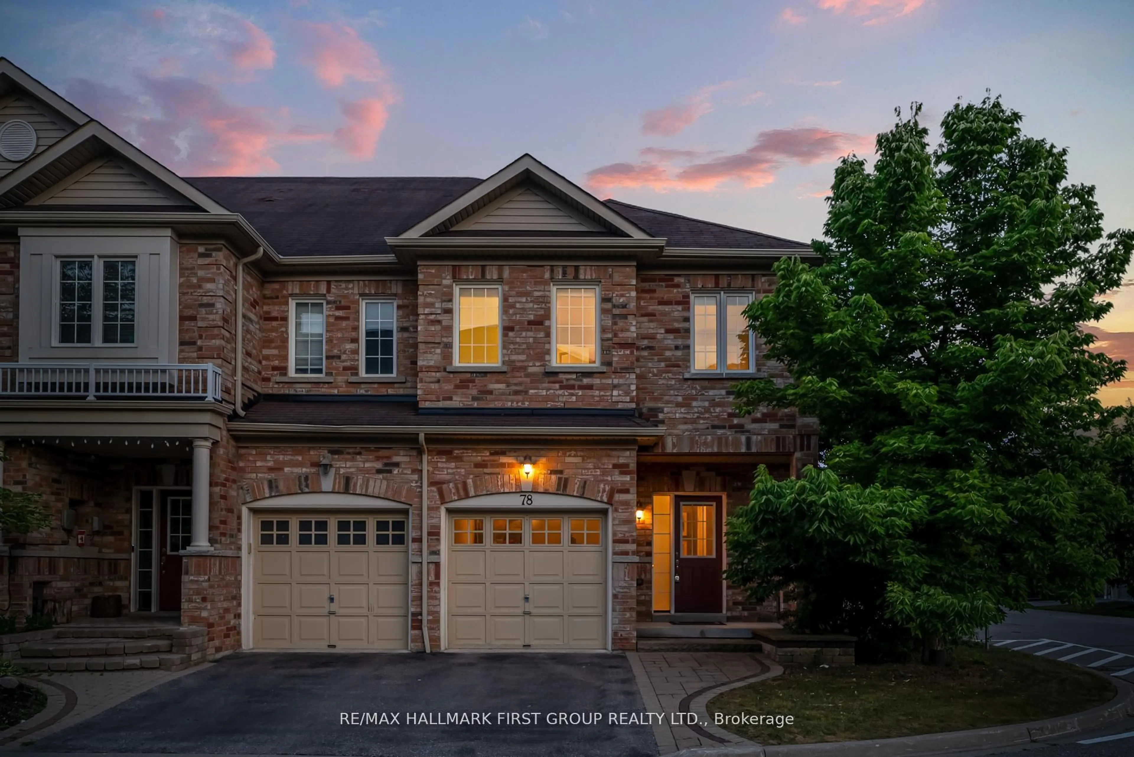 Home with brick exterior material, street for 78 Maidstone Way, Whitby Ontario L1R 0L7