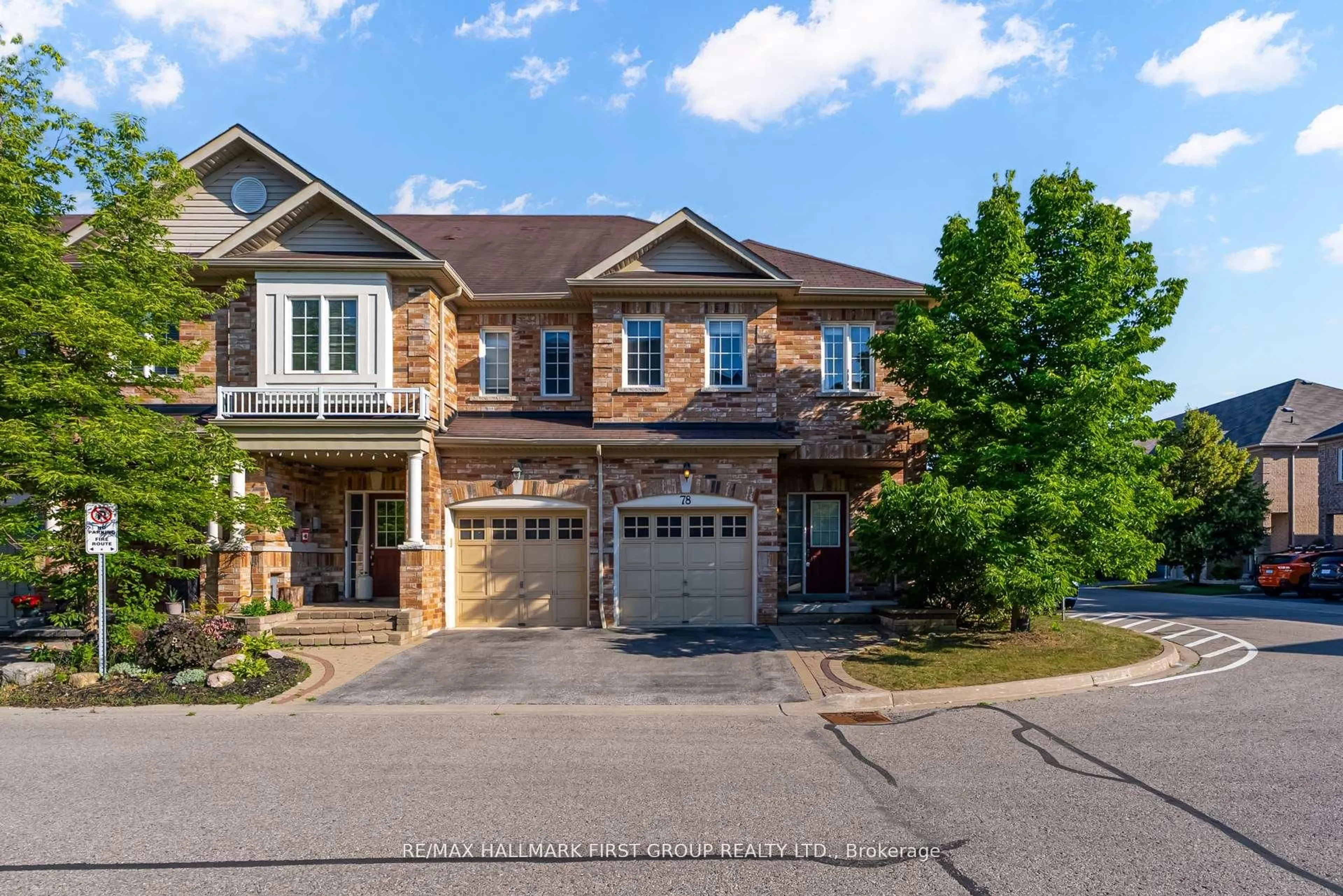 Home with brick exterior material, street for 78 Maidstone Way, Whitby Ontario L1R 0L7