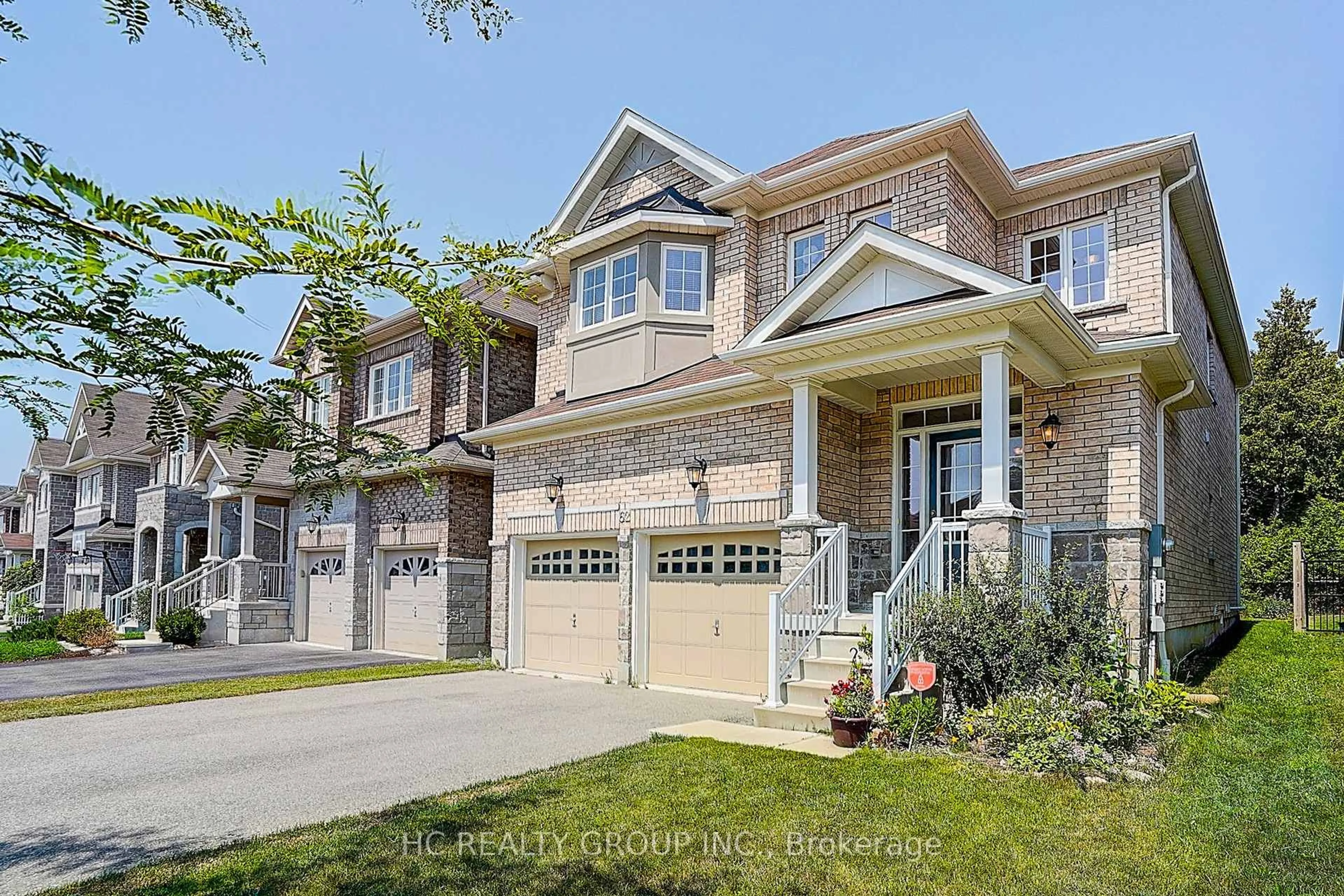 Home with brick exterior material, street for 62 Promenade Dr, Whitby Ontario L1R 0L4