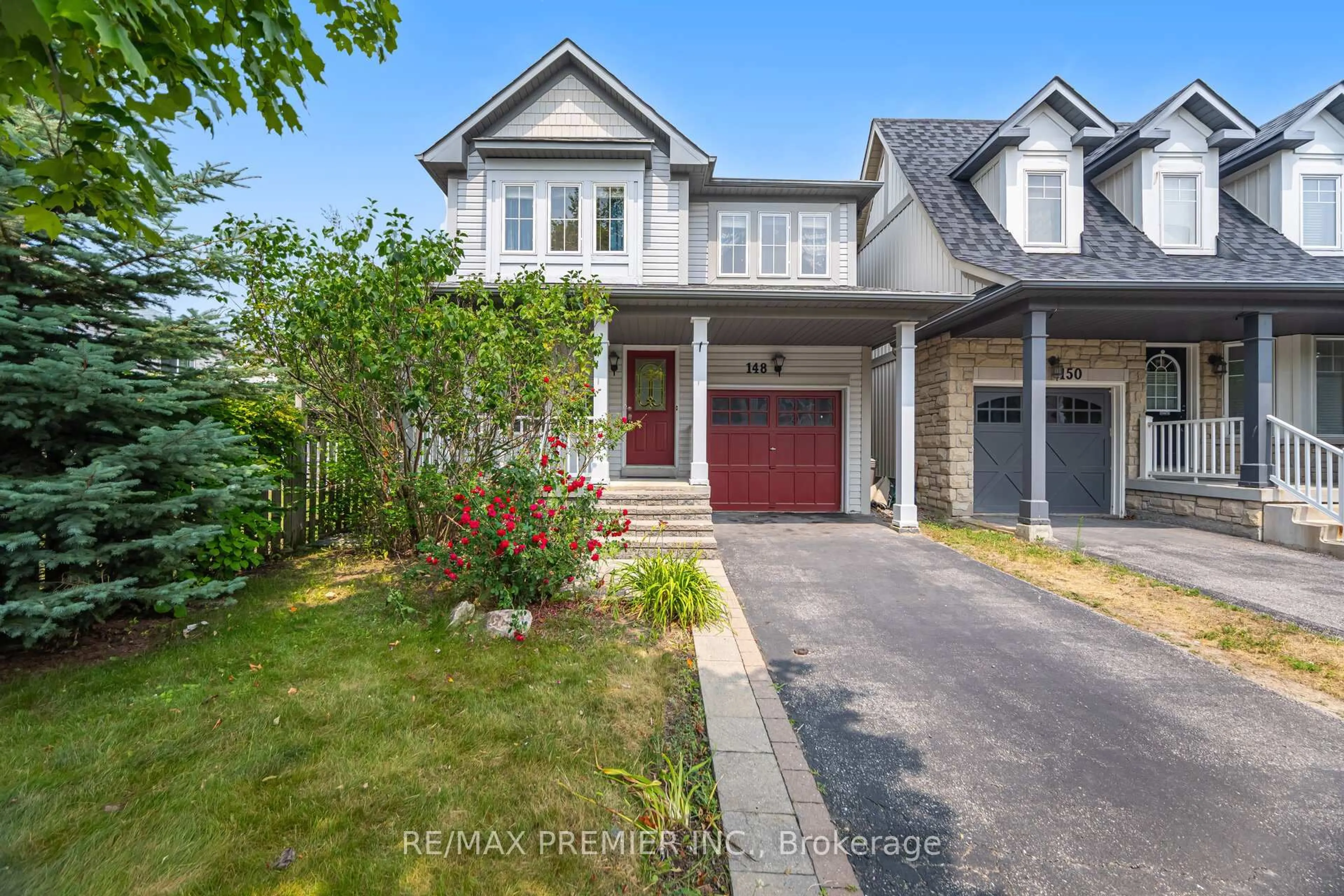Home with brick exterior material, street for 148 Harrongate Pl, Whitby Ontario L1R 3E4