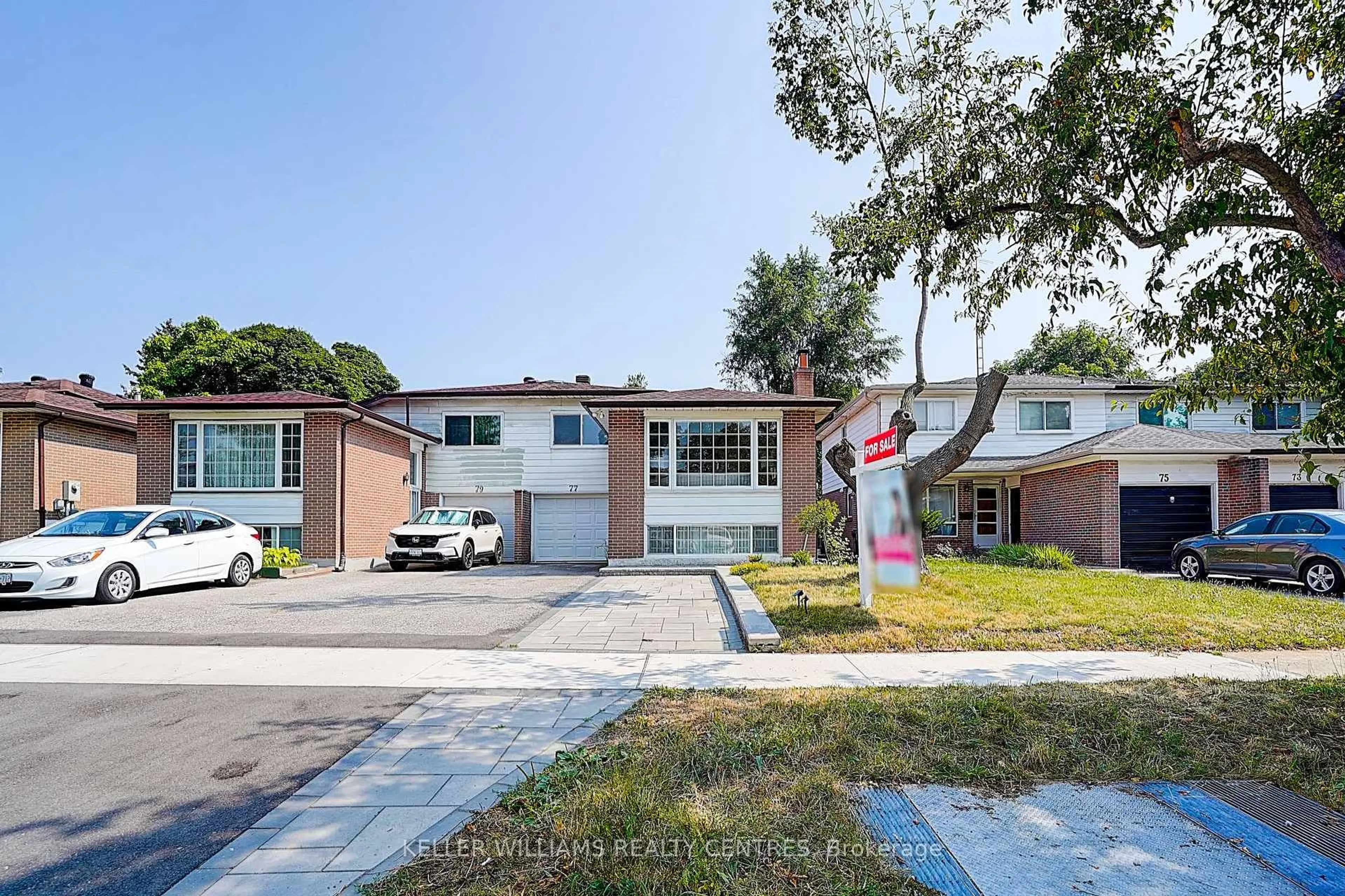 Home with brick exterior material, street for 77 Glenstroke Dr, Toronto Ontario M1S 3A1