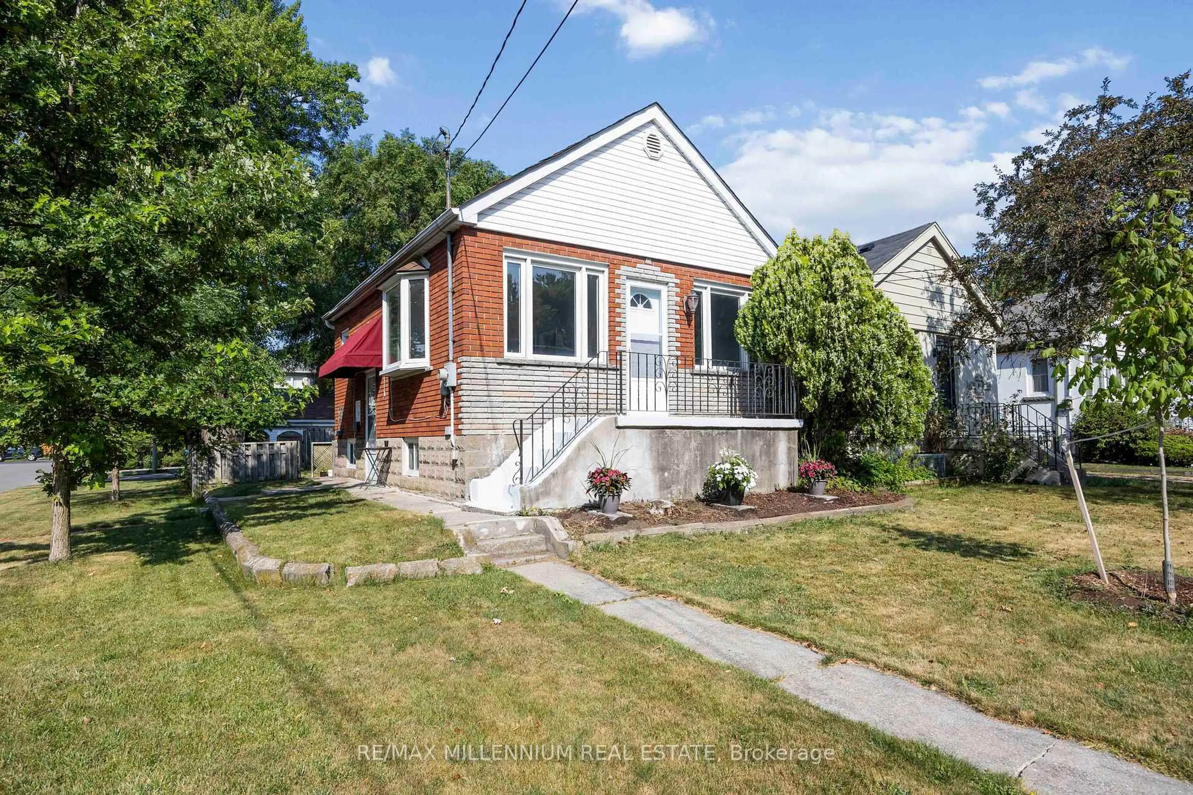 Home with brick exterior material, street for 96 Phillip Ave, Toronto Ontario M1N 3R4