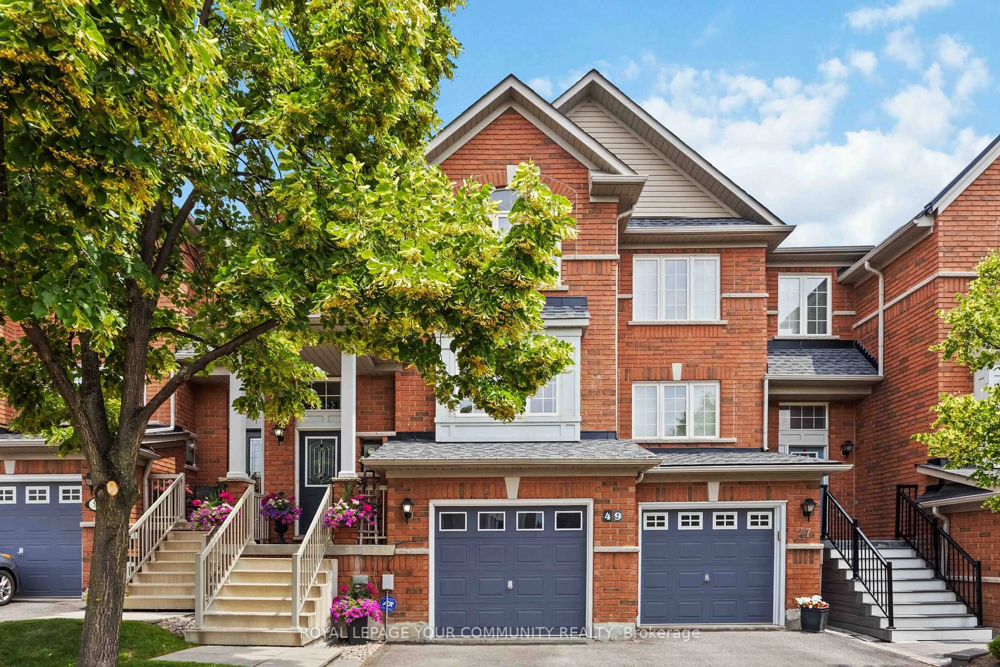 Home with brick exterior material, street for 49 Latchford Way, Whitby Ontario L1N 9R3
