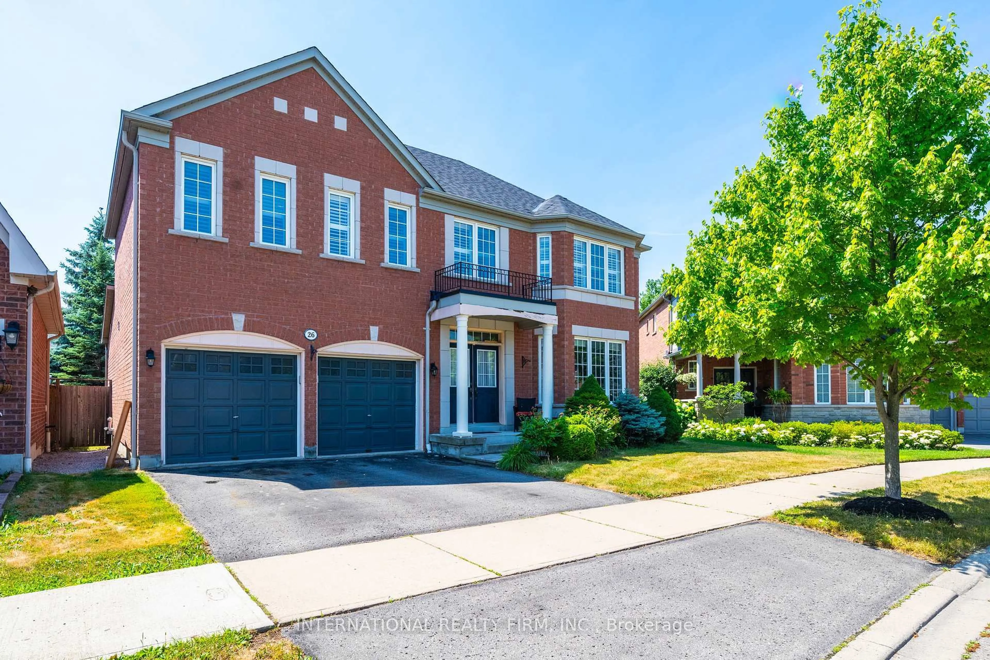 Home with brick exterior material, street for 26 Peacock Cres, Ajax Ontario L1T 0C6