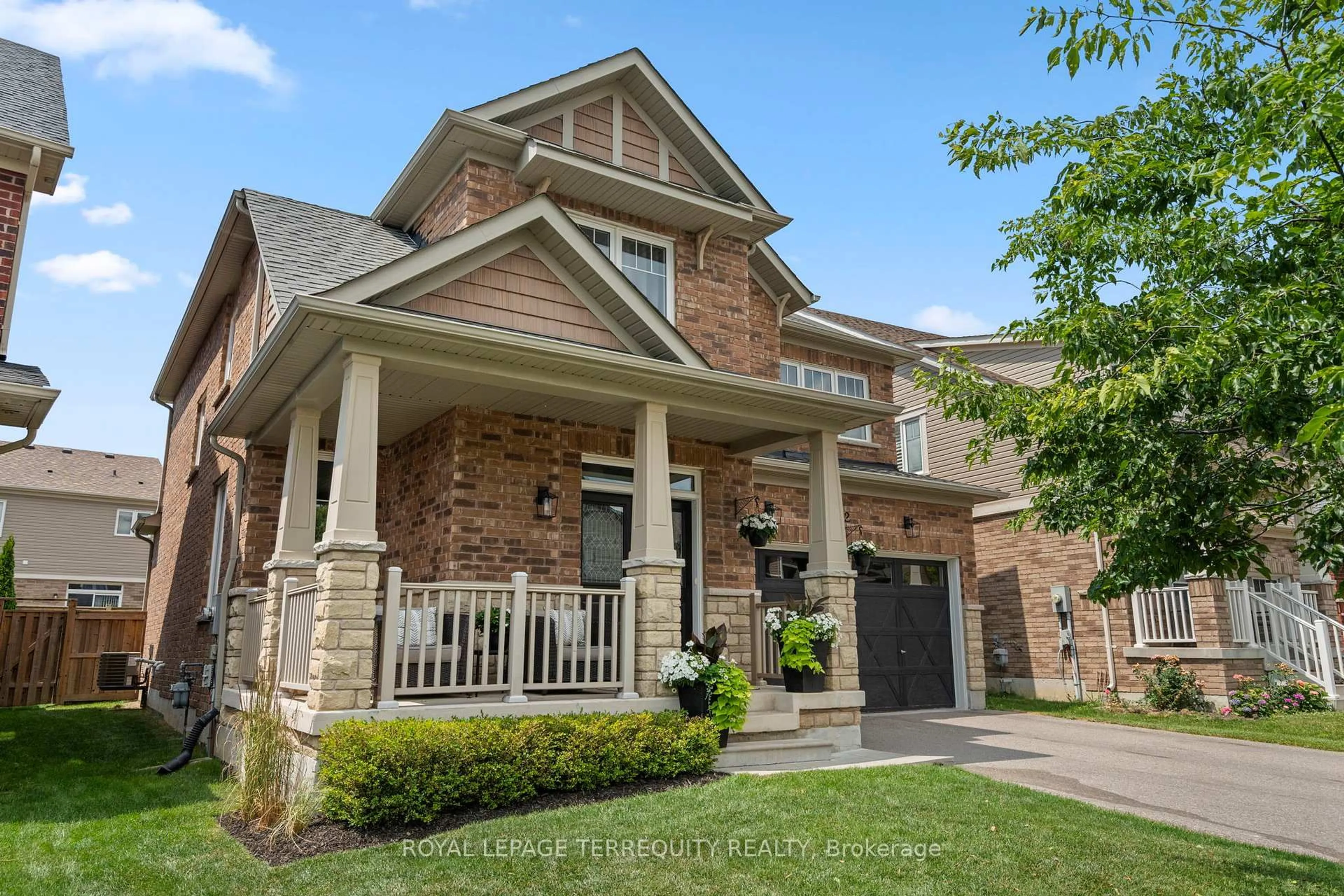 Home with brick exterior material, street for 2412 New Providence St, Oshawa Ontario L1L 0G2