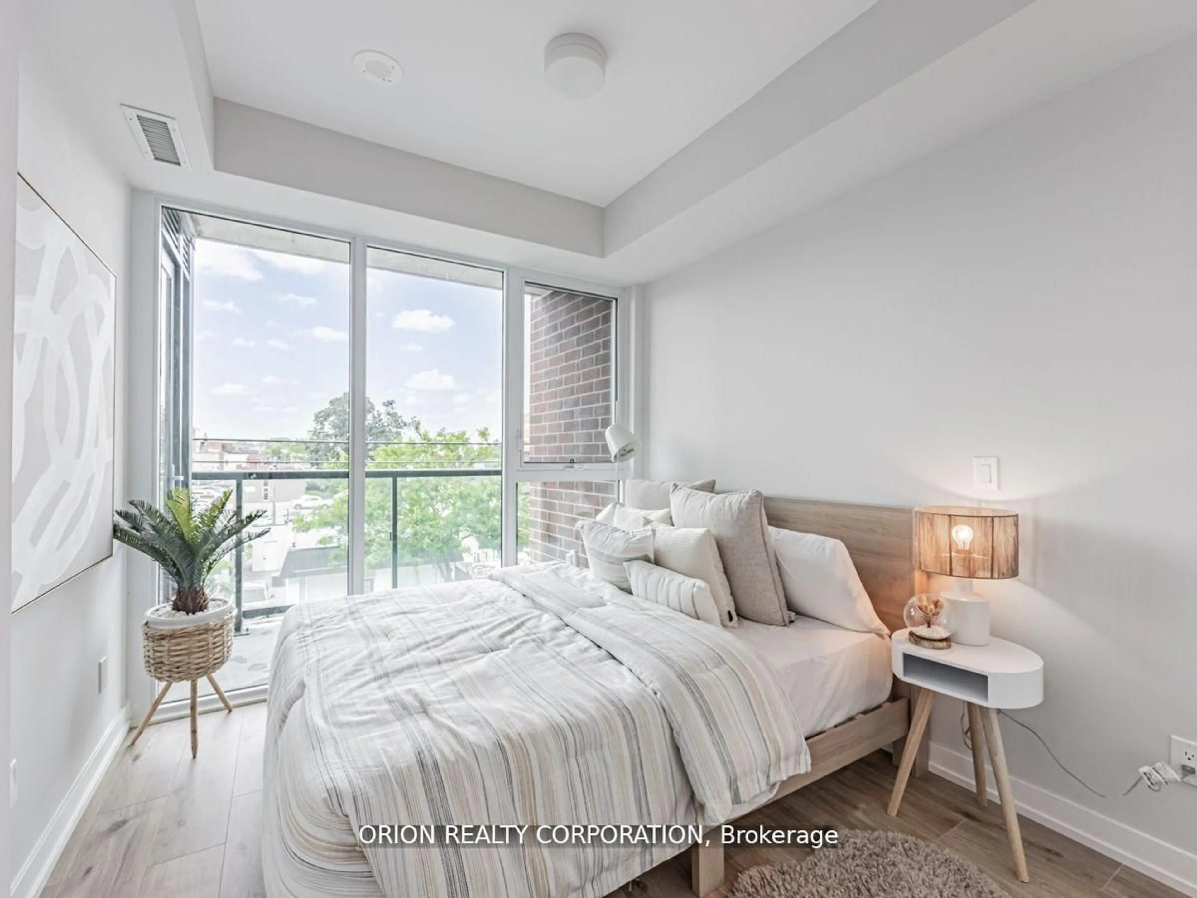 Bedroom with bed, unknown for 201 Brock St #341, Whitby Ontario L1N 4K2