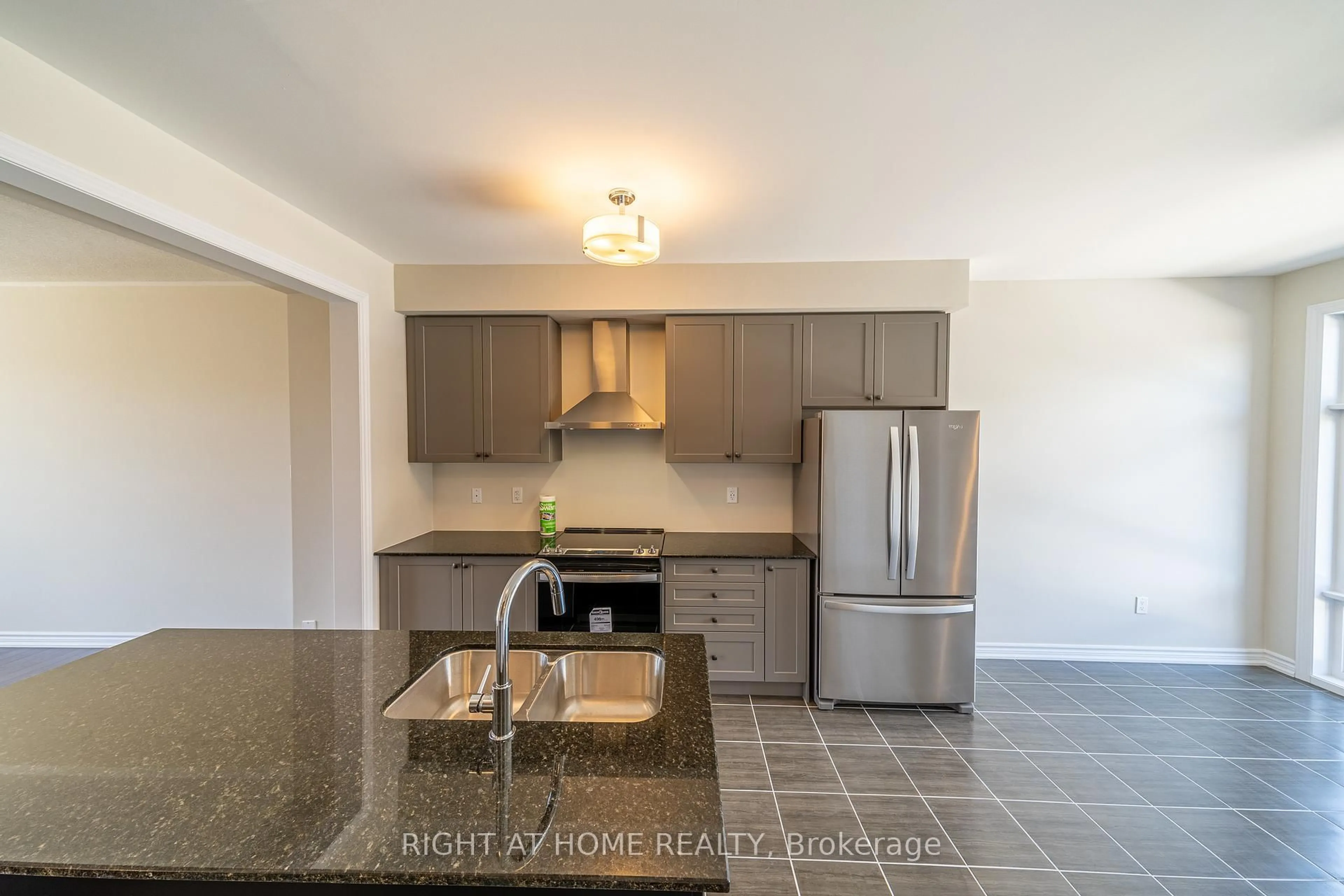 Standard kitchen, ceramic/tile floor for 56 Douet Lane, Ajax Ontario L1Z 0V4