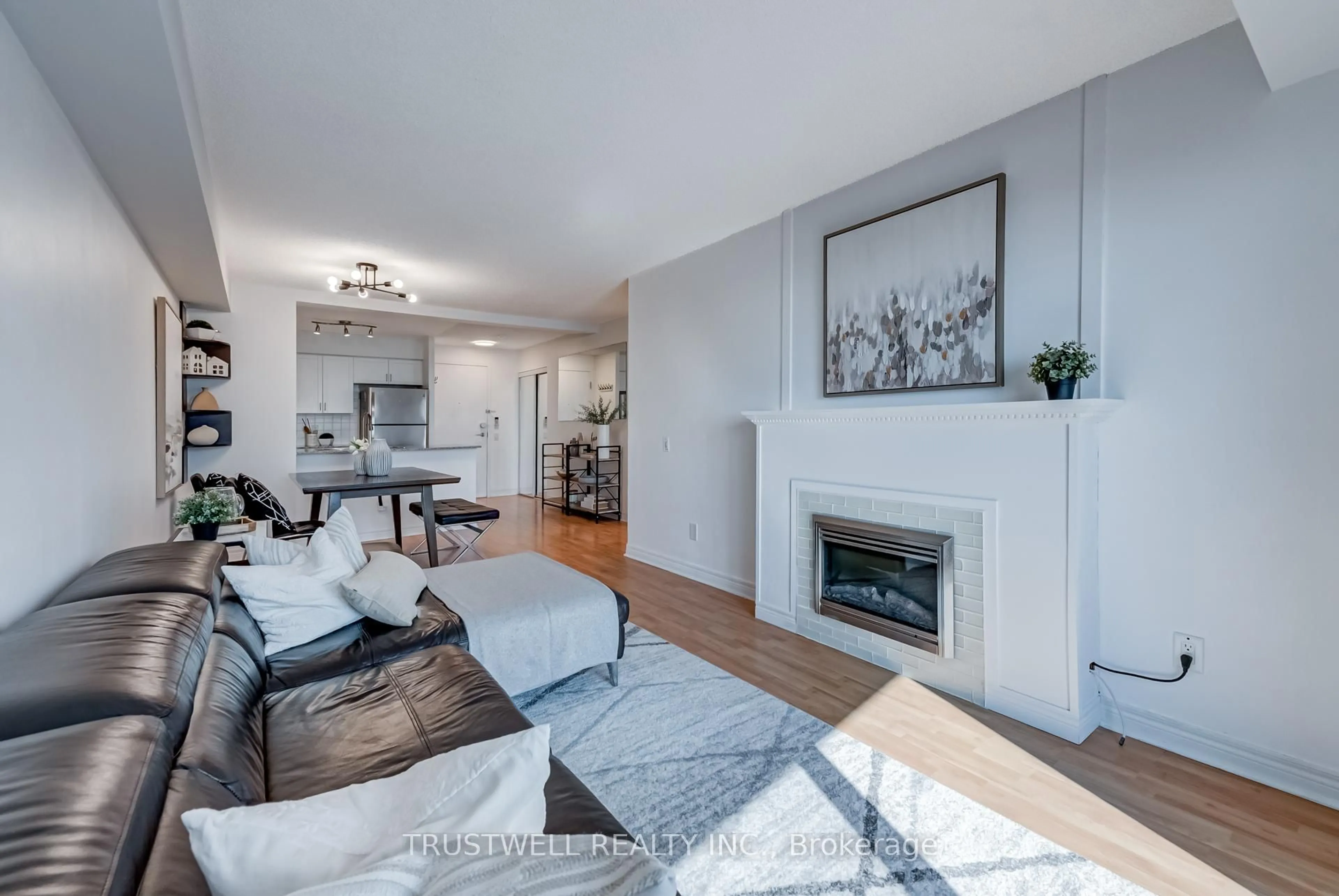 Living room with furniture, unknown for 83 Borough Dr #2007, Toronto Ontario M1P 5E4