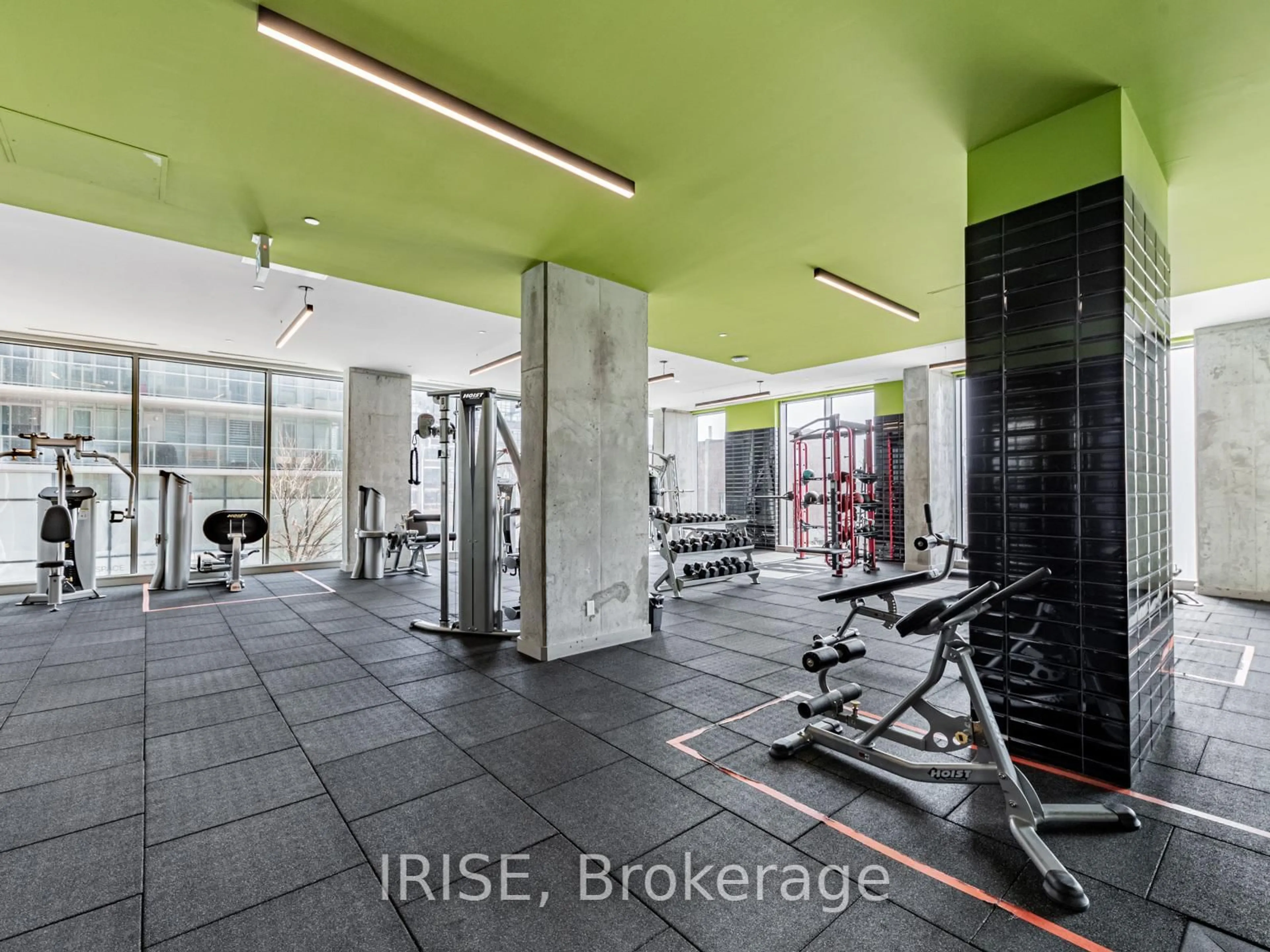 Gym or fitness room for 45 Baseball Pl #502, Toronto Ontario M4M 0E7