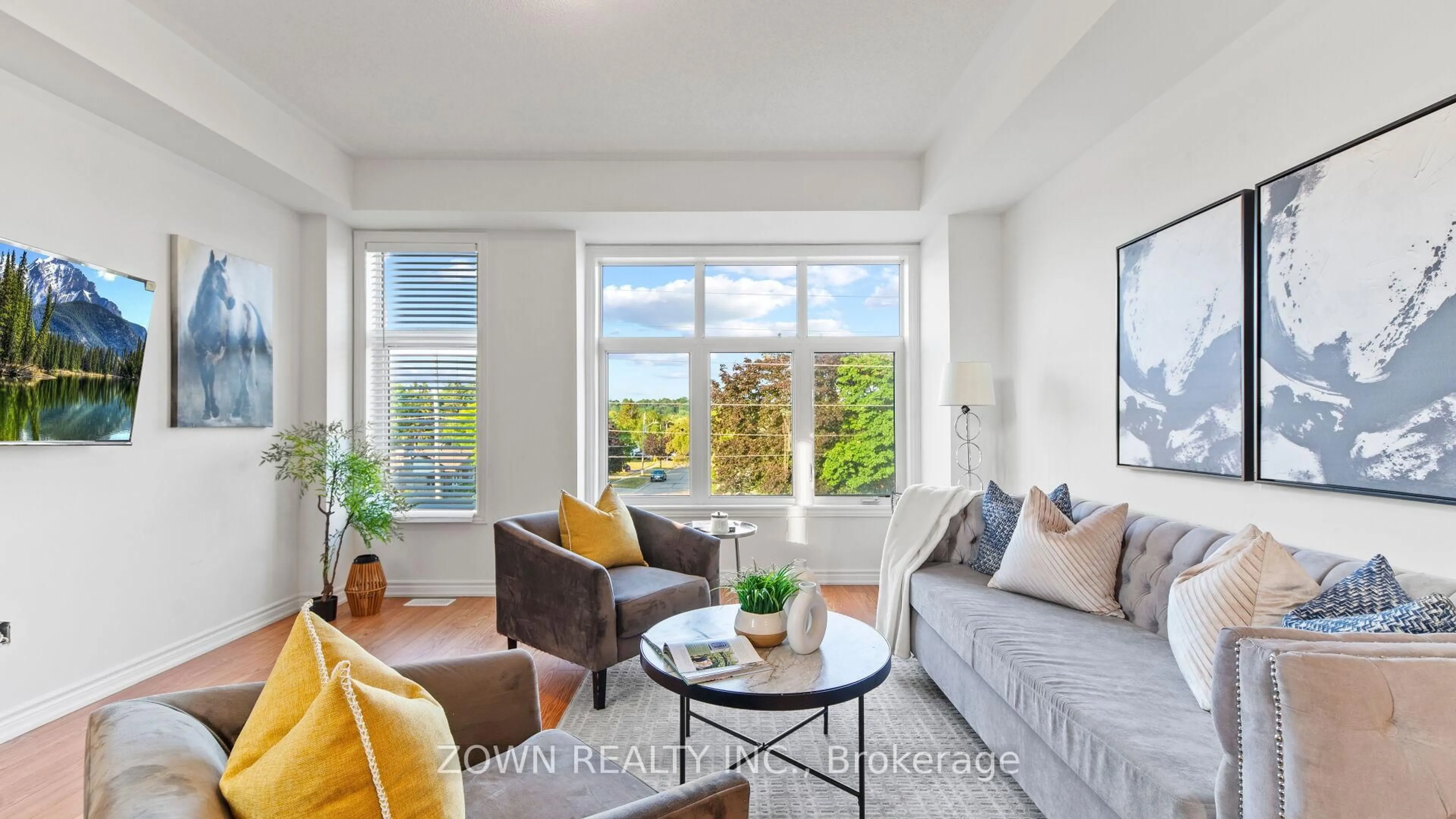Living room with furniture, unknown for 408 Okanagan Path, Oshawa Ontario L1H 0B1