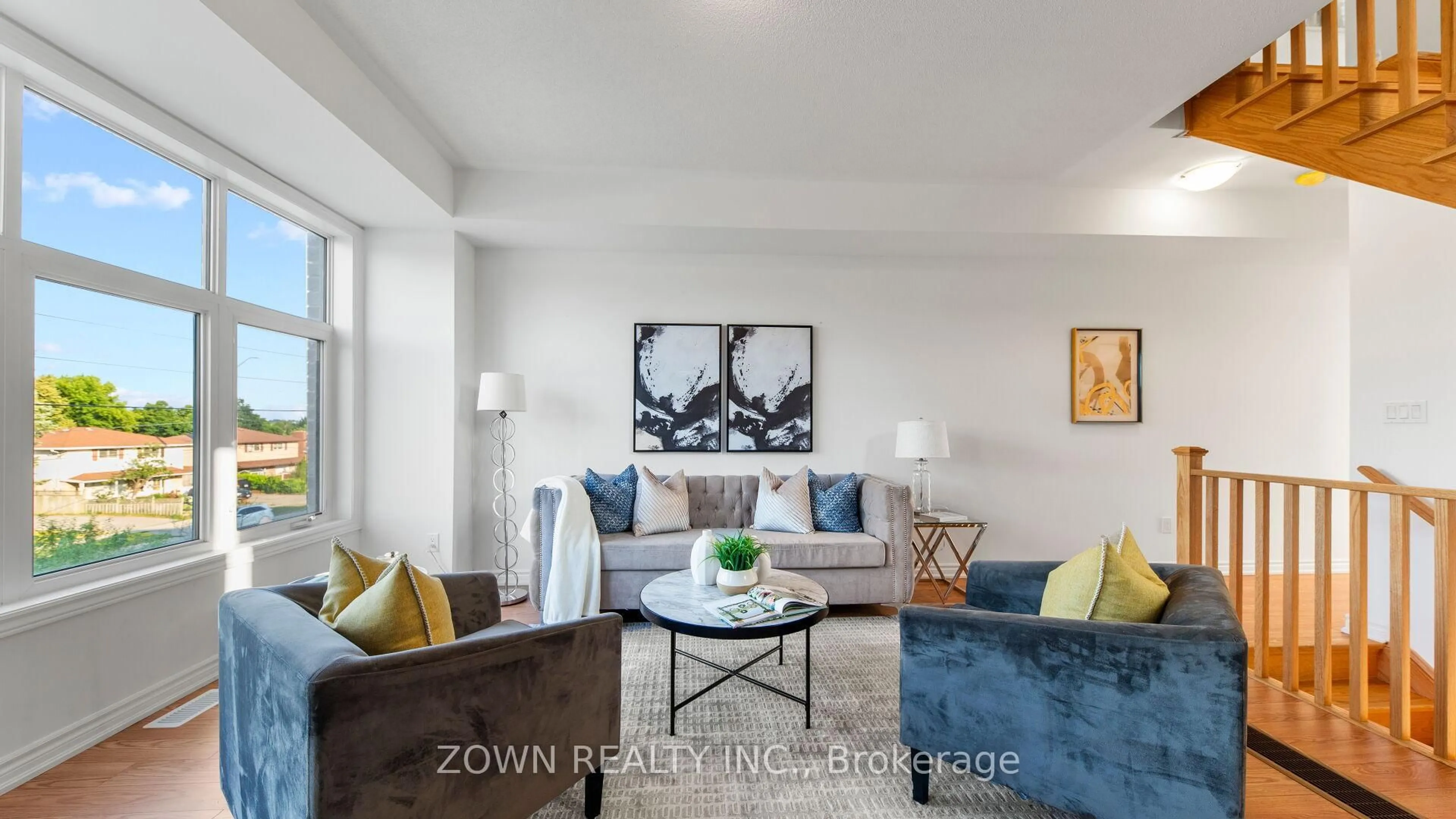 Living room with furniture, unknown for 408 Okanagan Path, Oshawa Ontario L1H 0B1