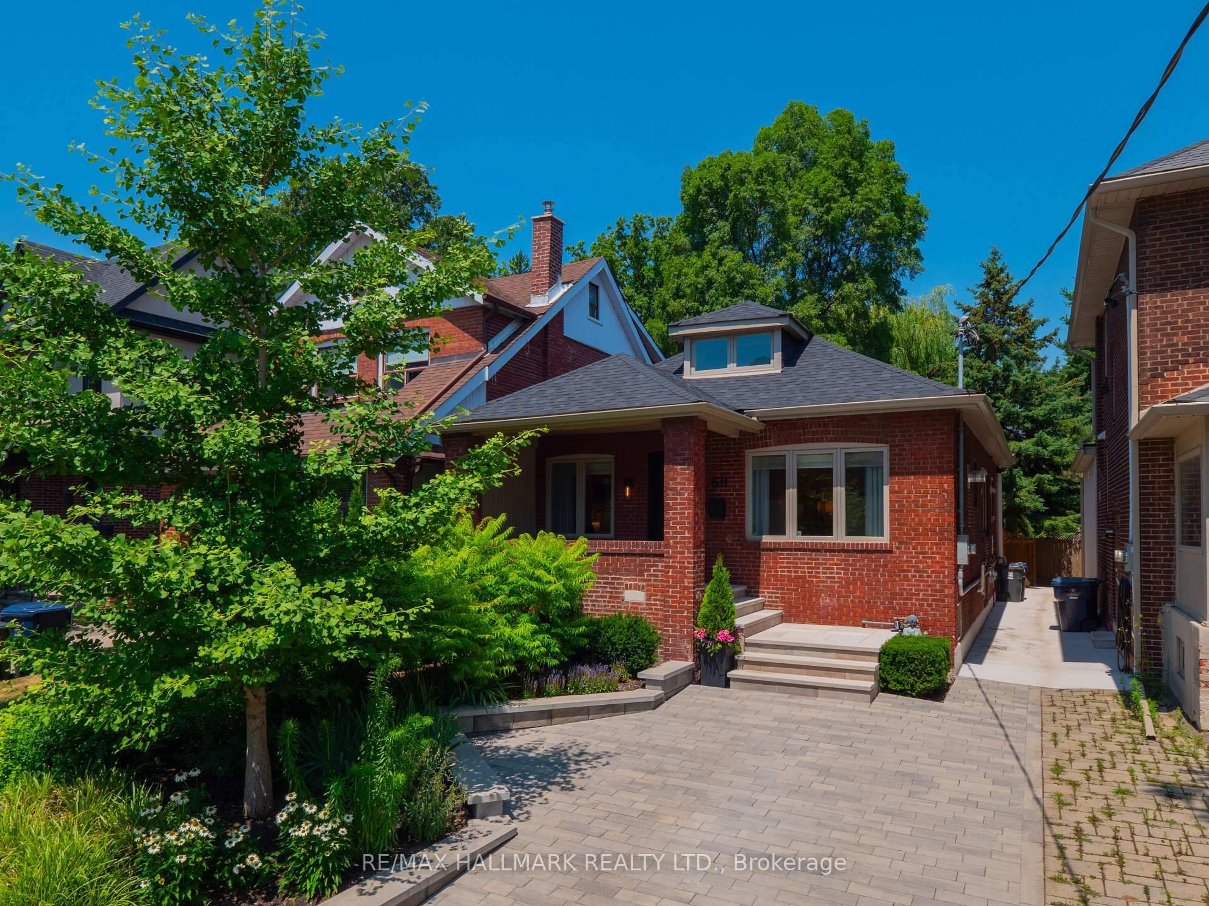 Home with brick exterior material, street for 60 Nealon Ave, Toronto Ontario M4K 1Z2