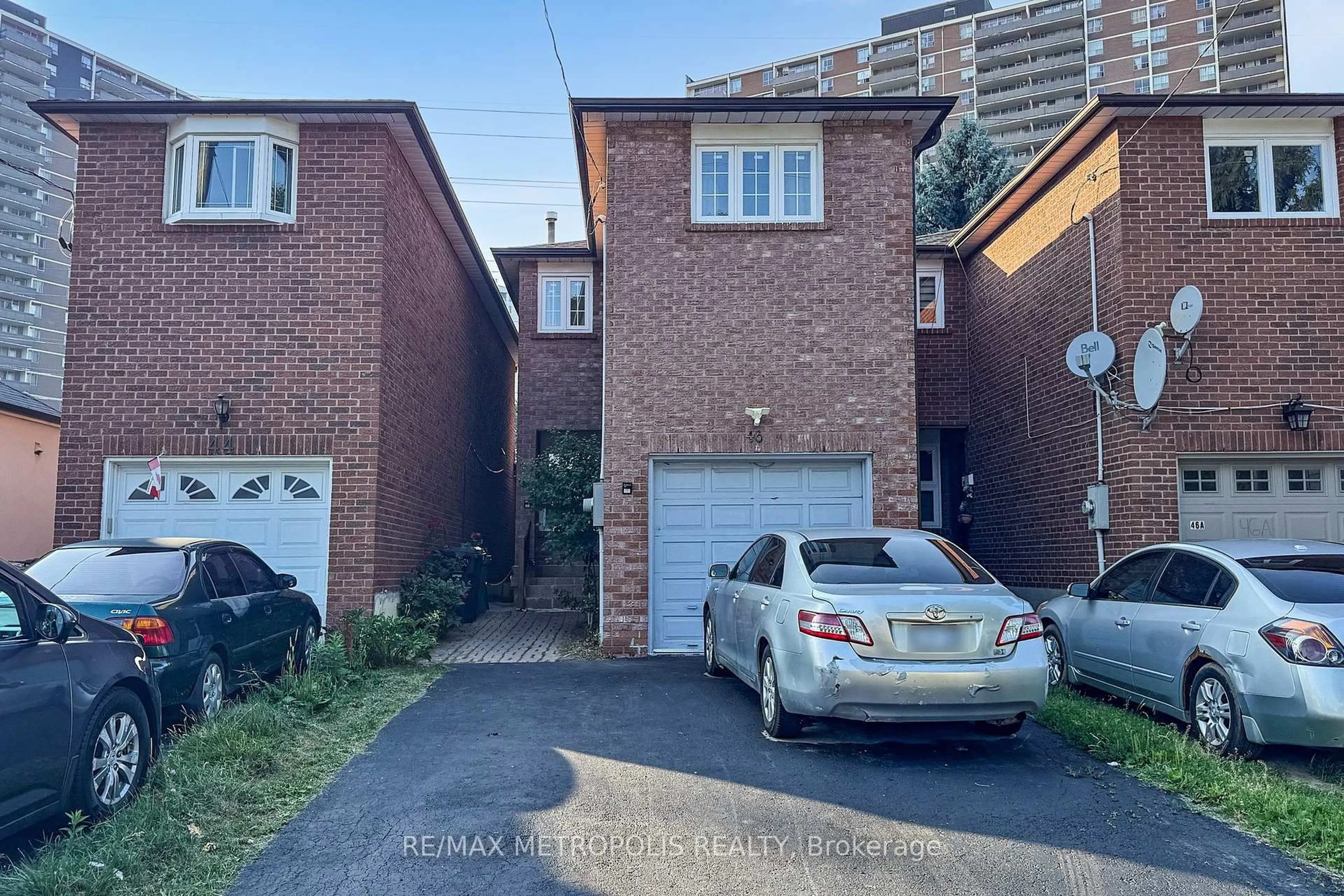 Home with brick exterior material, street for 46 Albion Ave, Toronto Ontario M1L 1J6