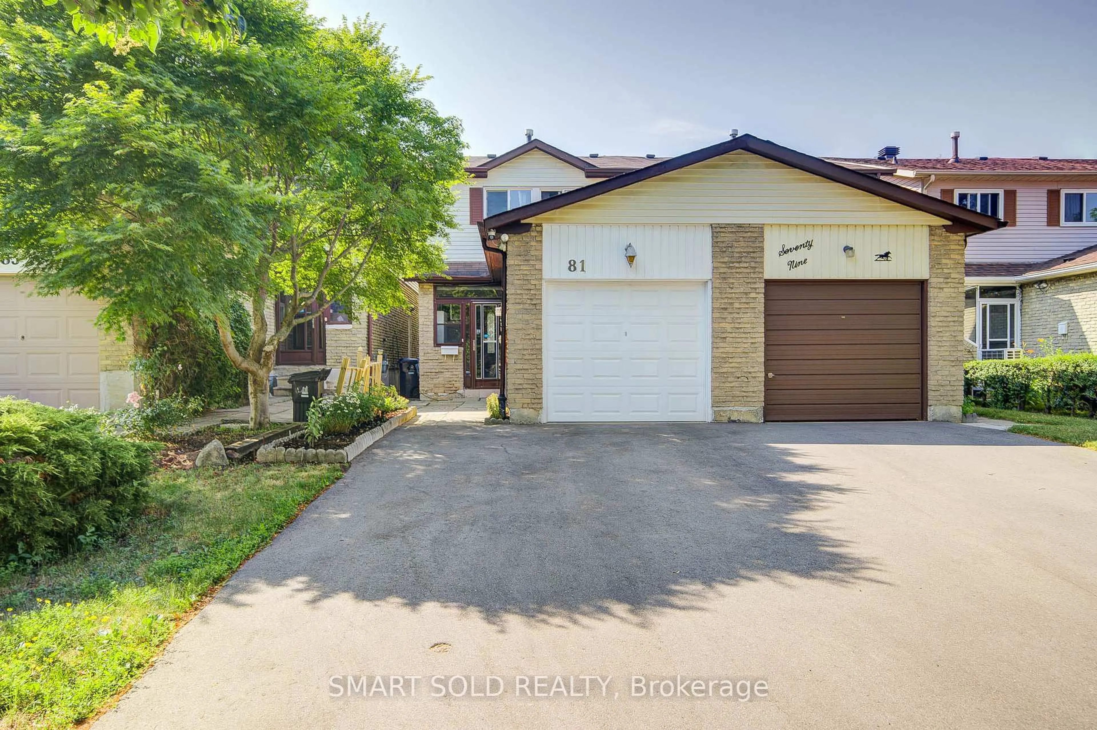 A pic from outside/outdoor area/front of a property/back of a property/a pic from drone, street for 81 Rakewood Cres, Toronto Ontario M1V 1M6