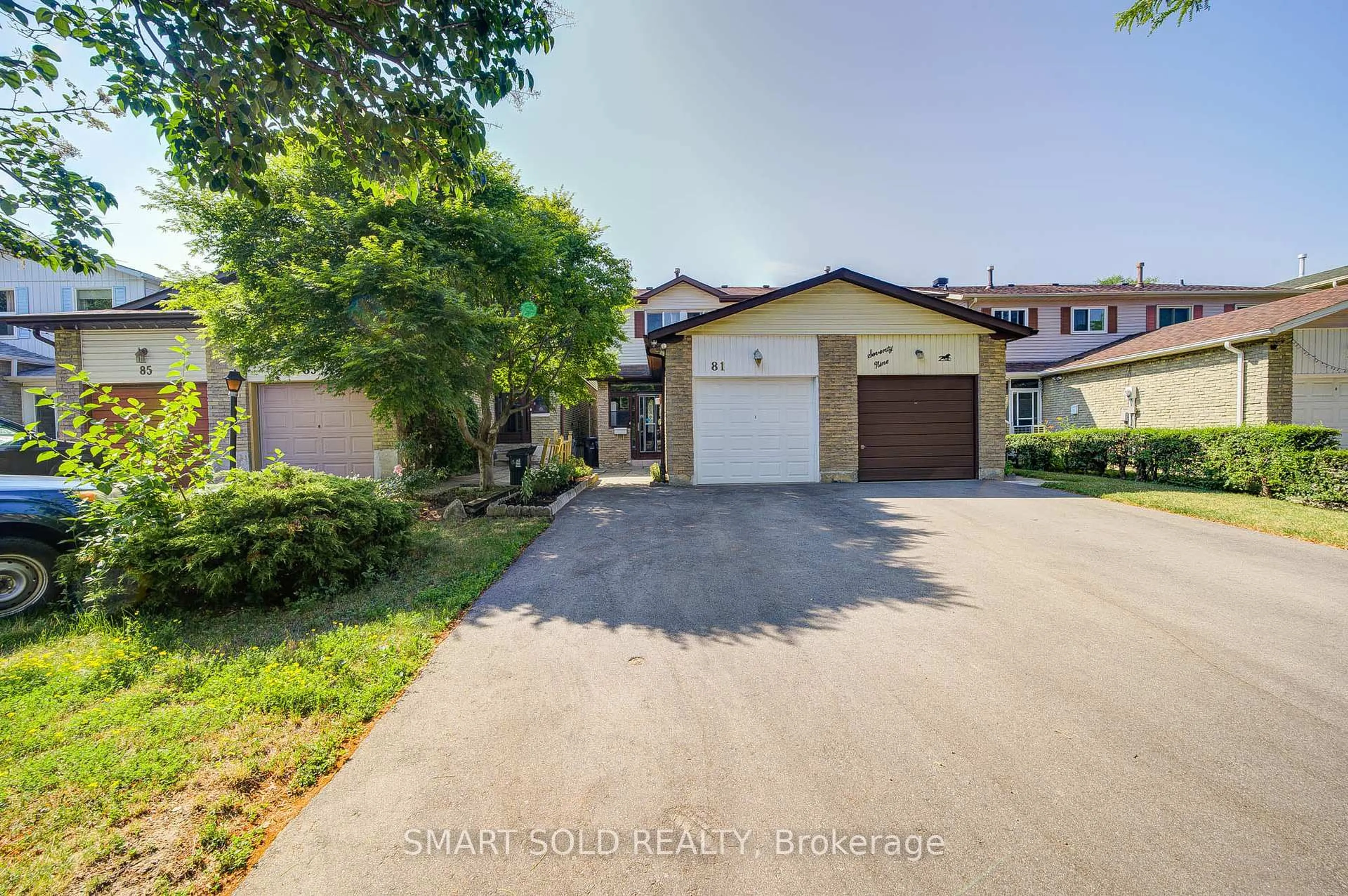 A pic from outside/outdoor area/front of a property/back of a property/a pic from drone, street for 81 Rakewood Cres, Toronto Ontario M1V 1M6