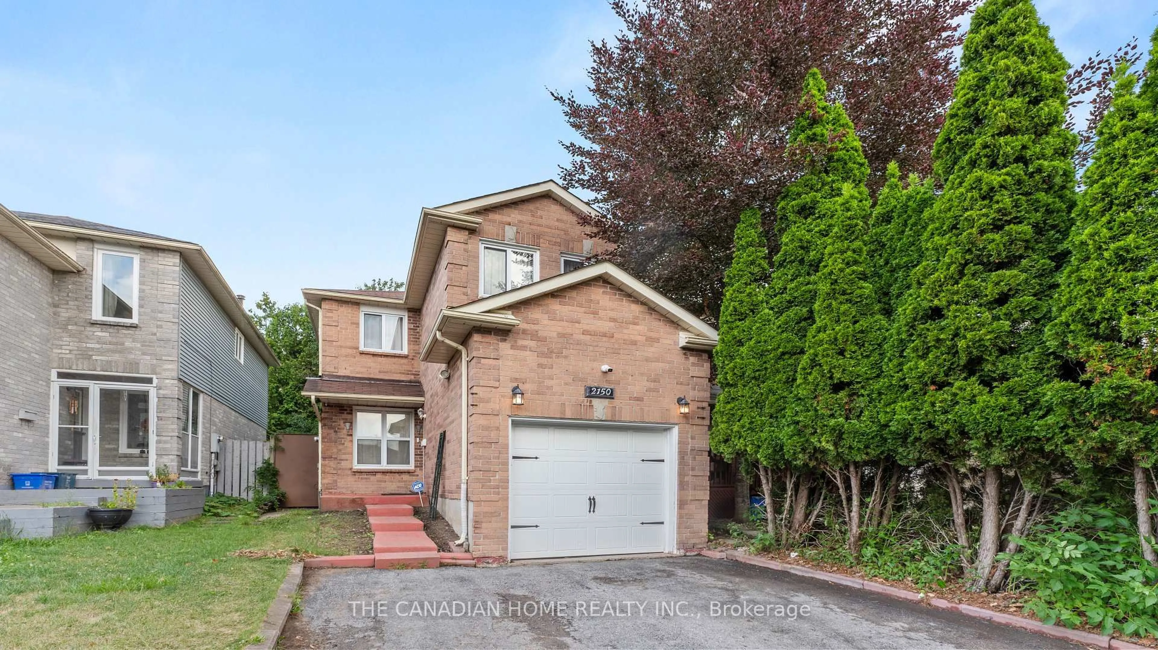 Home with brick exterior material, street for 2150 Duberry Dr, Pickering Ontario L1X 2A5