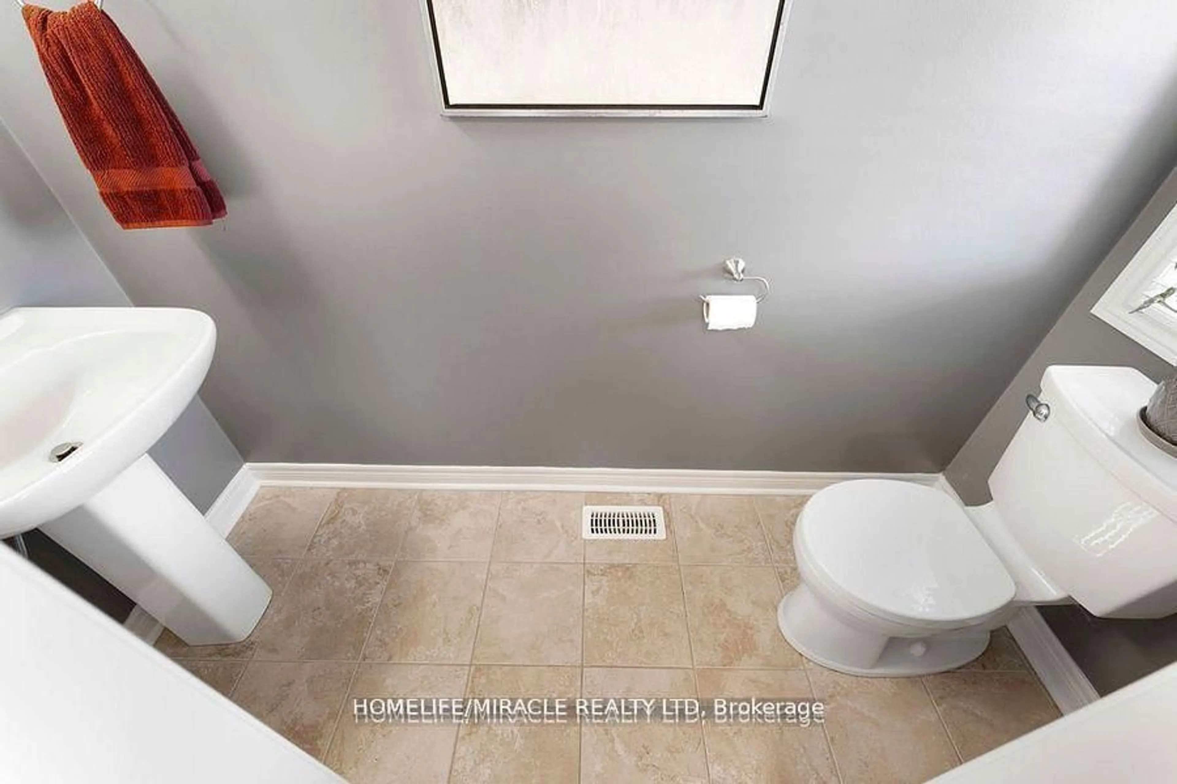 Contemporary bathroom, ceramic/tile floor for 1268 Salmers Dr, Oshawa Ontario L1K 0R6
