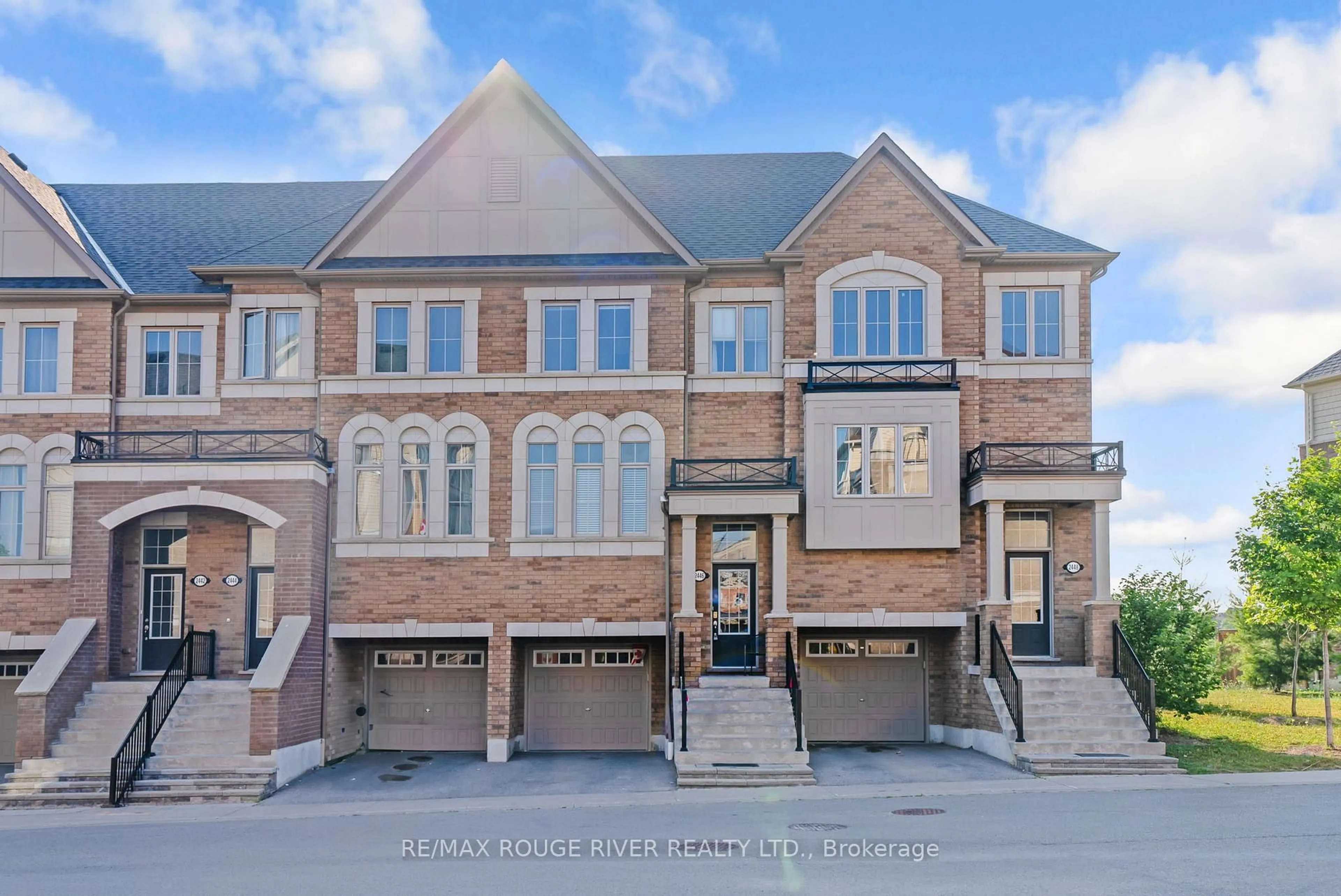 Home with brick exterior material, street for 2446 Bromus Path, Oshawa Ontario L1L 0K6