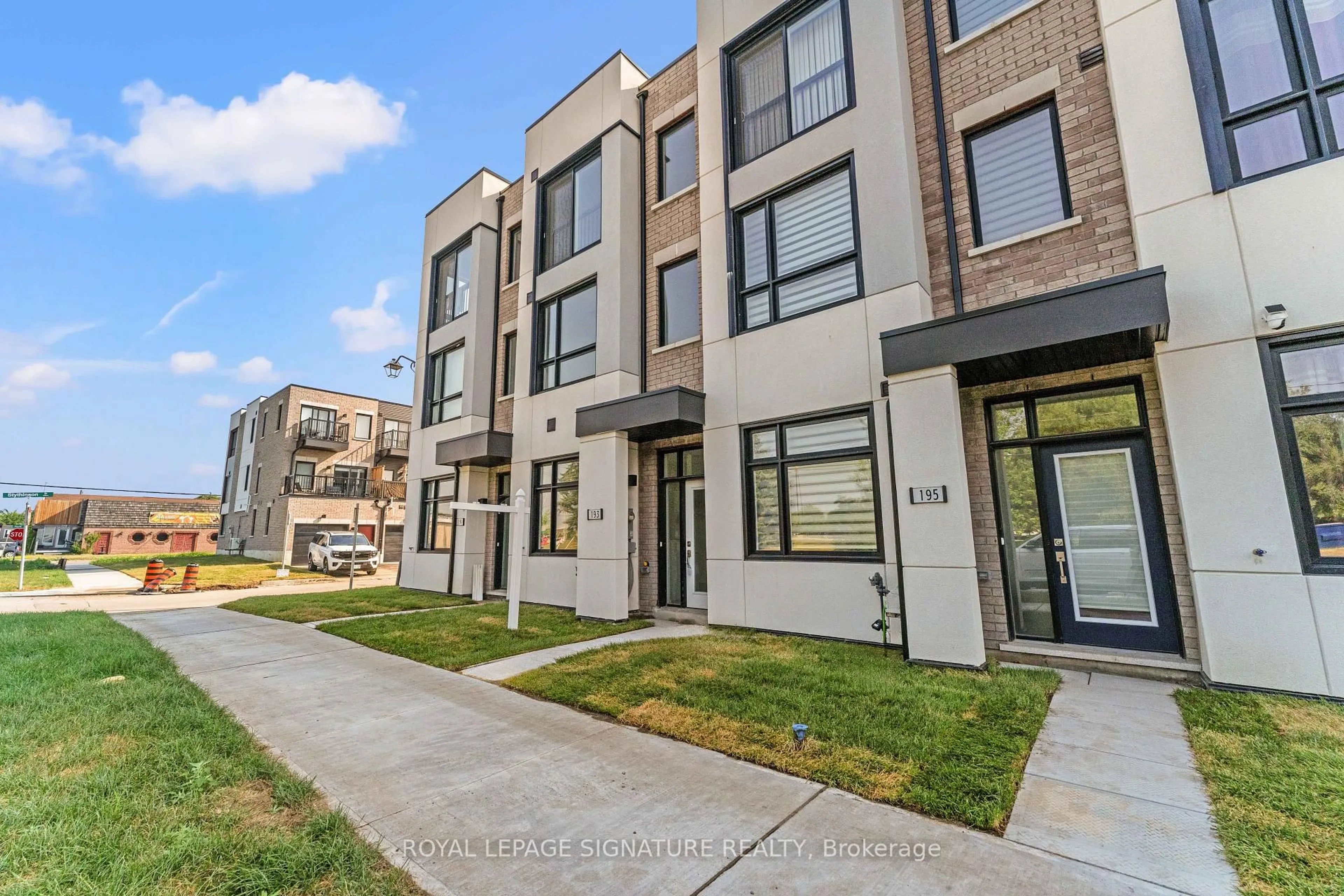Home with brick exterior material, street for 193 Monarch Ave, Ajax Ontario L1S 7M3