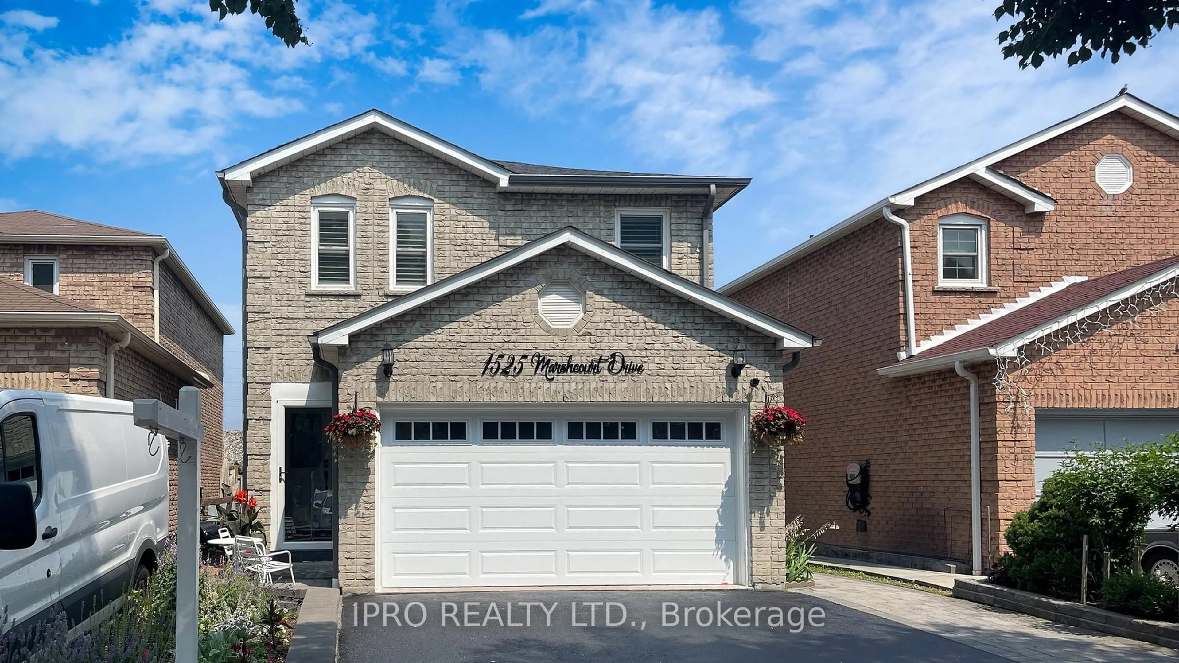 Home with brick exterior material, street for 1525 Marshcourt Dr, Pickering Ontario L1V 6C8