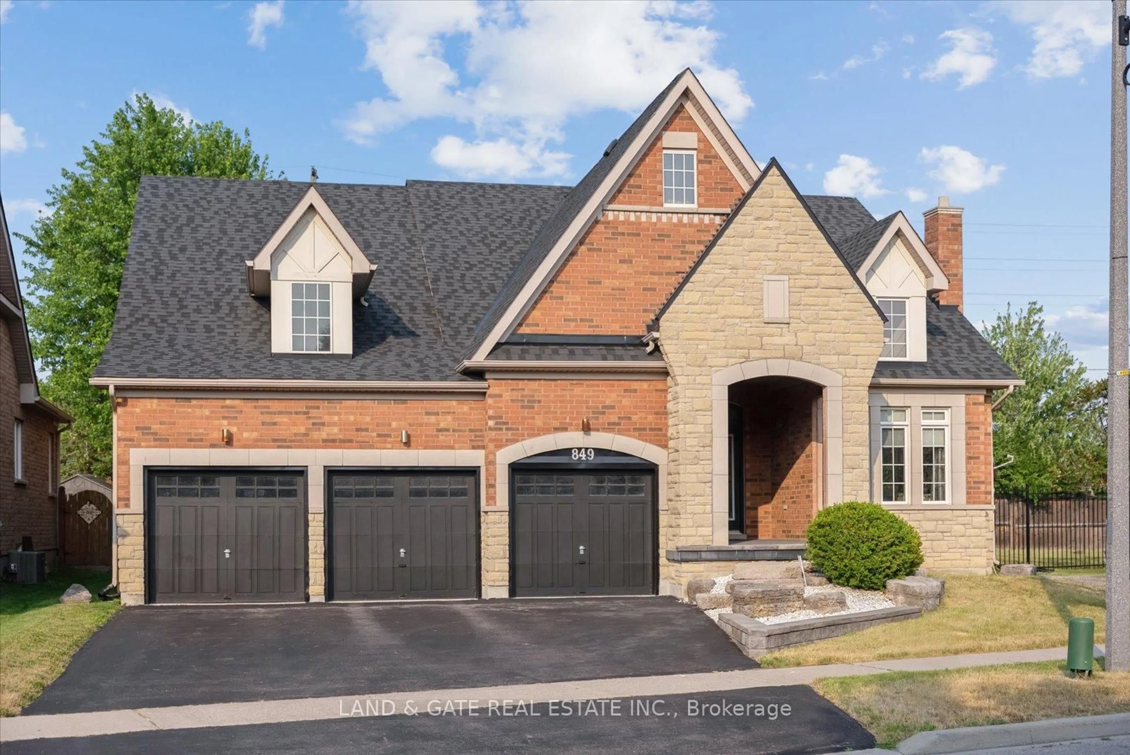 Home with brick exterior material, street for 849 Hanmore St, Oshawa Ontario L1K 0C5