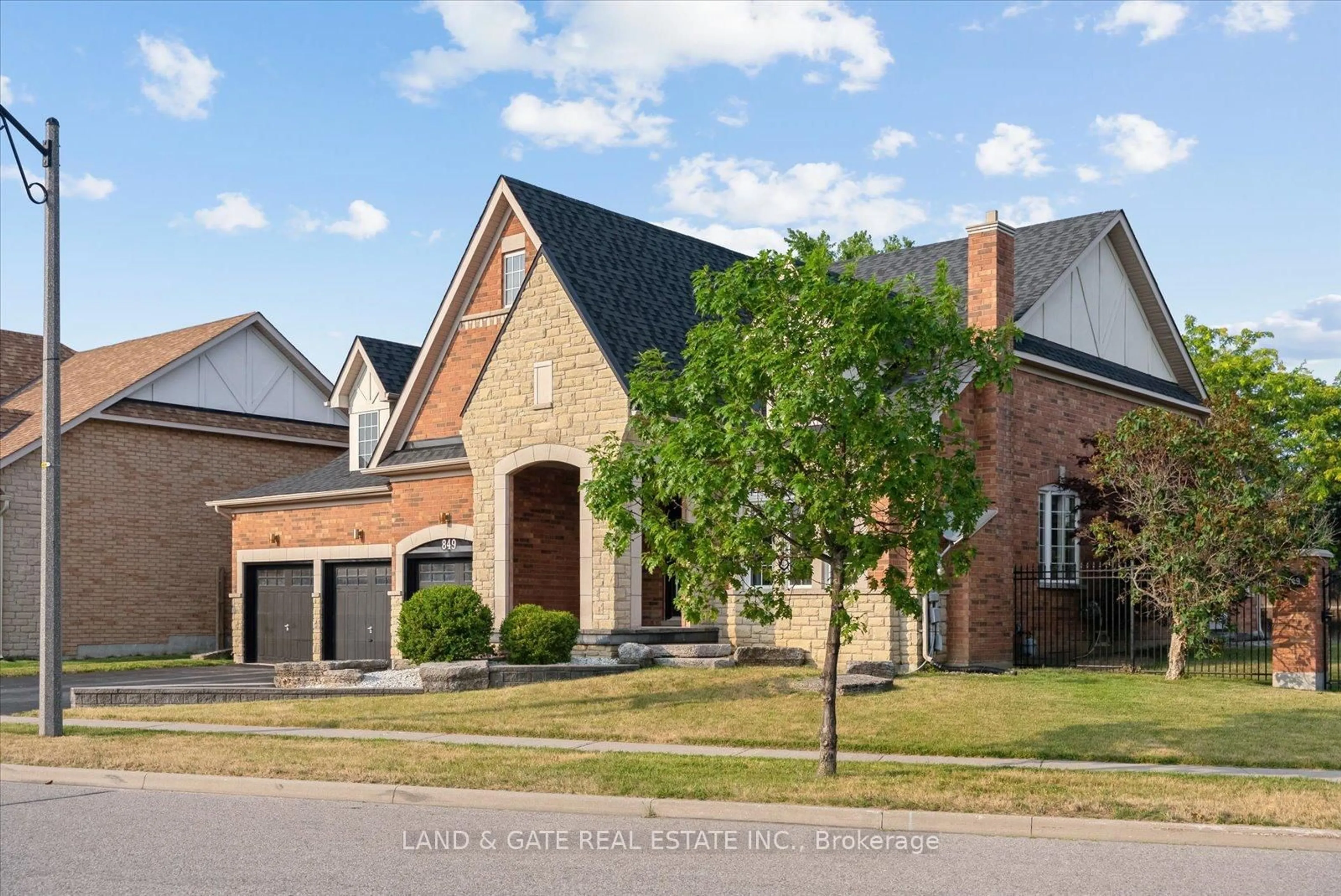 Home with brick exterior material, street for 849 Hanmore St, Oshawa Ontario L1K 0C5