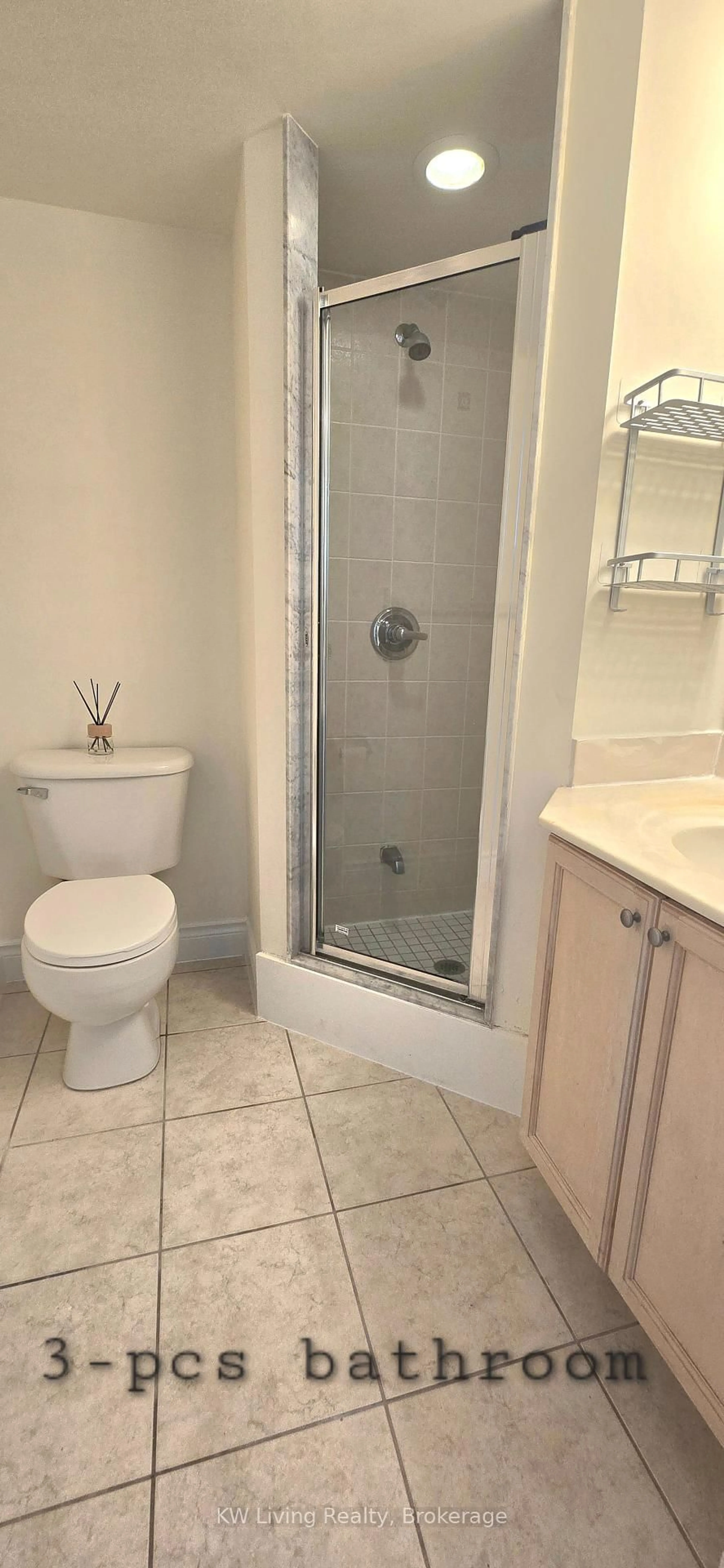Standard bathroom, ceramic/tile floor for 50 Brian Harrison Way #1204, Toronto Ontario M1P 5J4