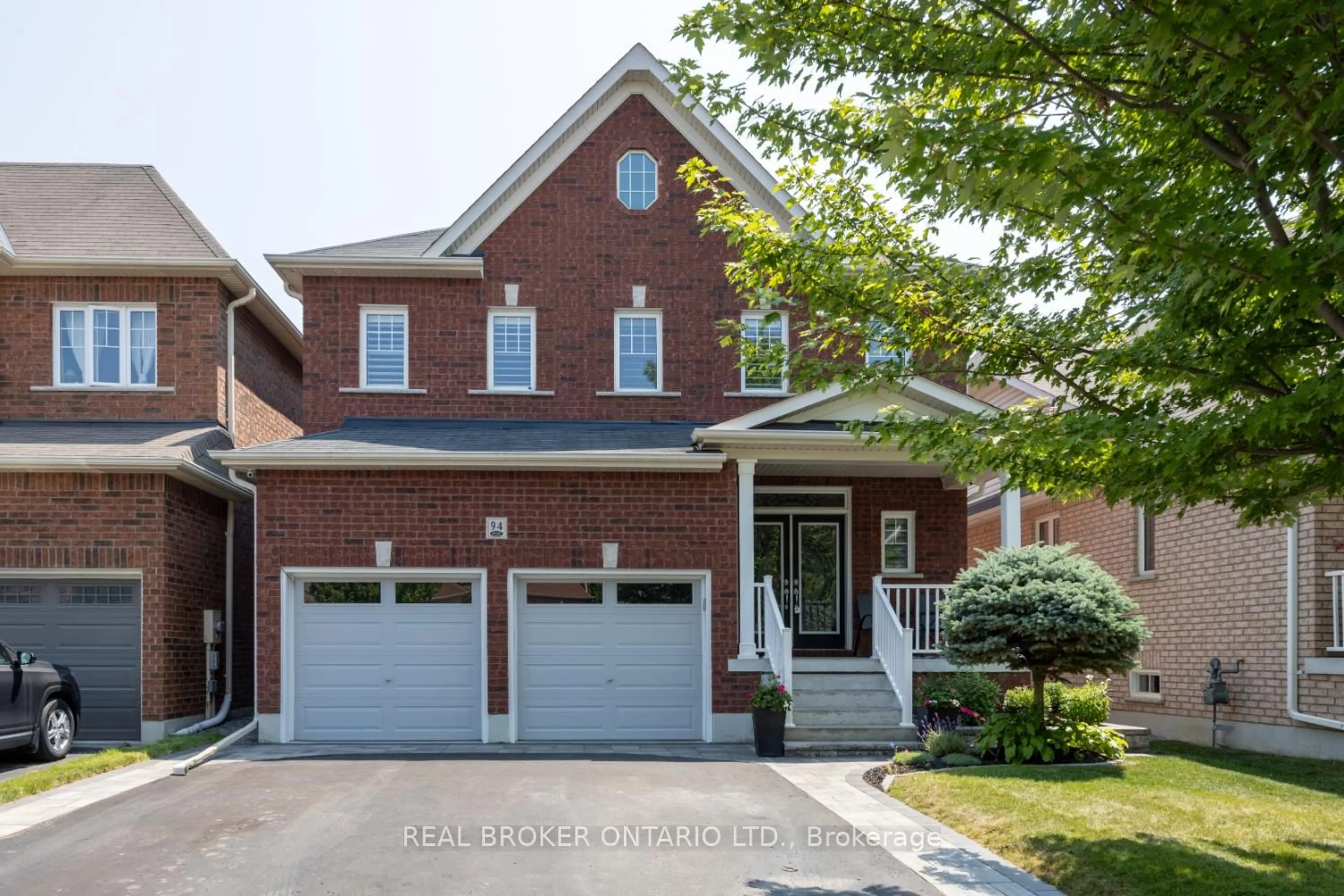 Home with brick exterior material, street for 94 Sumersford Dr, Clarington Ontario L1C 0P5