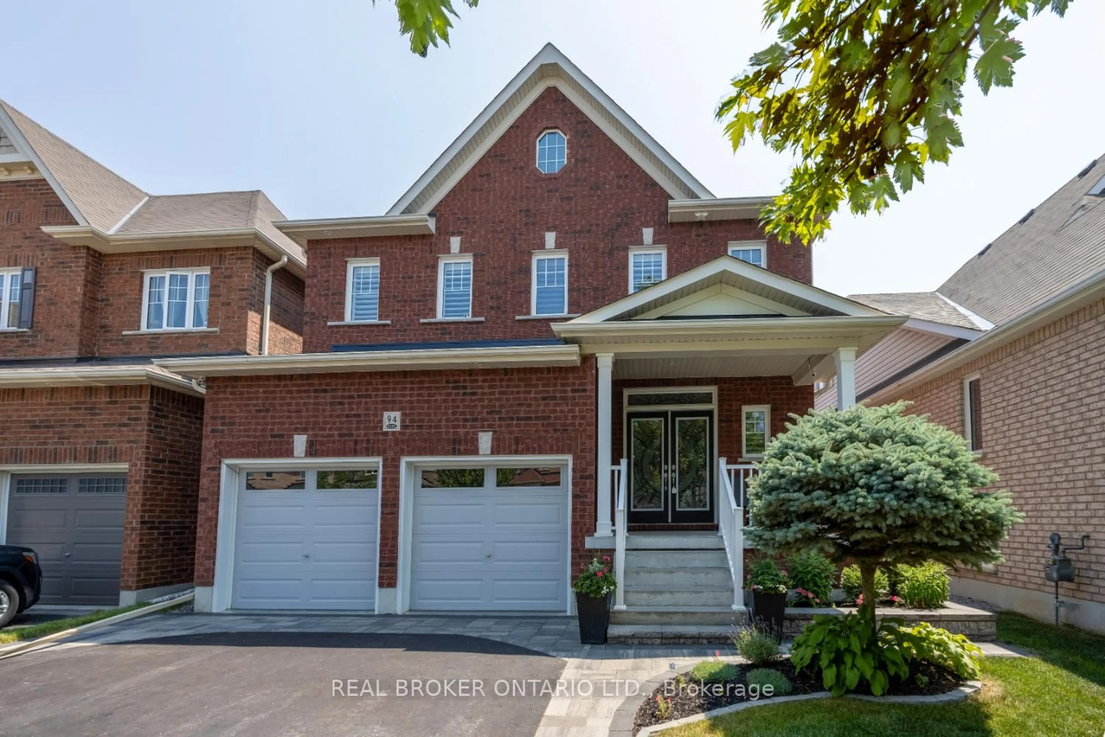 Home with brick exterior material, street for 94 Sumersford Dr, Clarington Ontario L1C 0P5