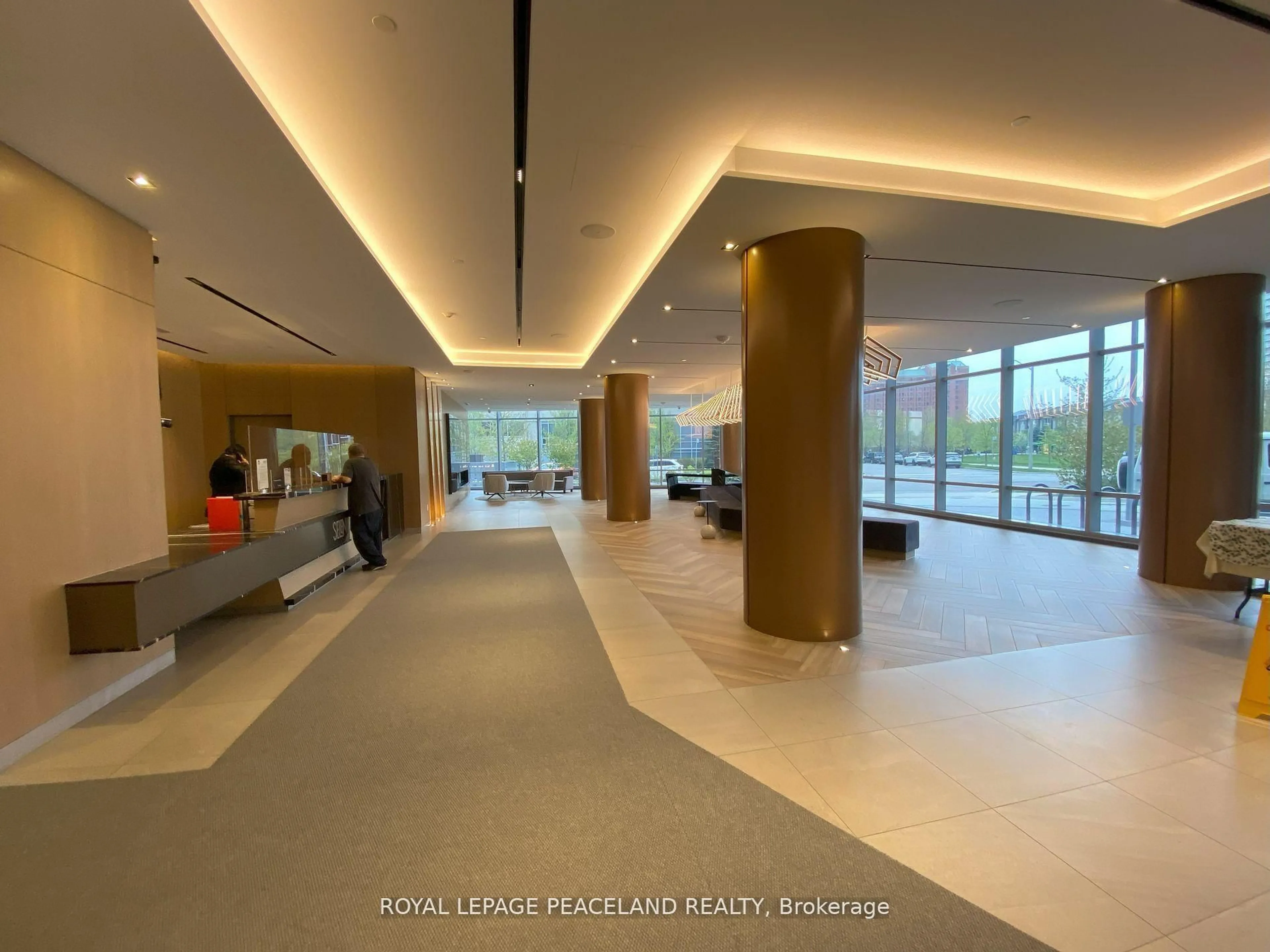 Lobby for 225 Village Green Sq #410, Toronto Ontario M1S 0L3