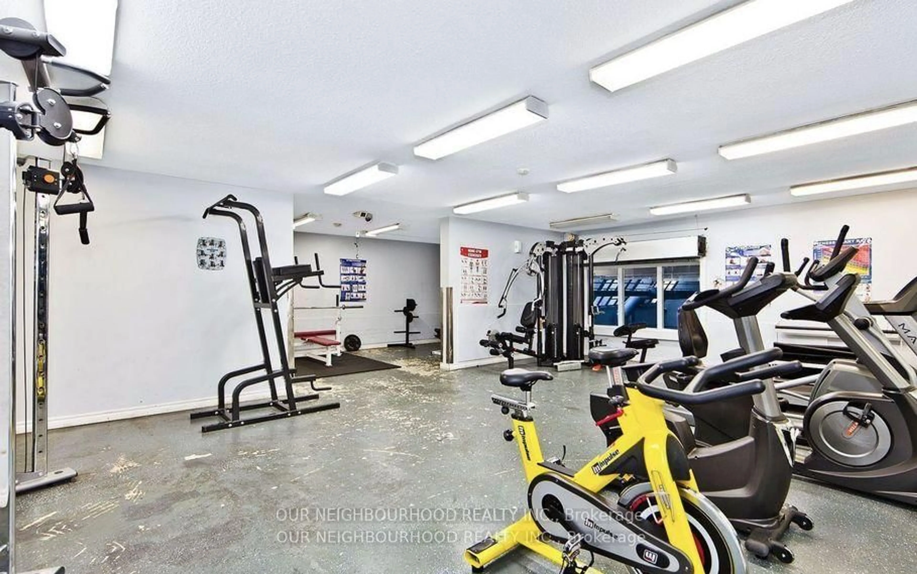 Gym or fitness room for 4064 Lawrence Ave #205, Toronto Ontario M1E 4V6