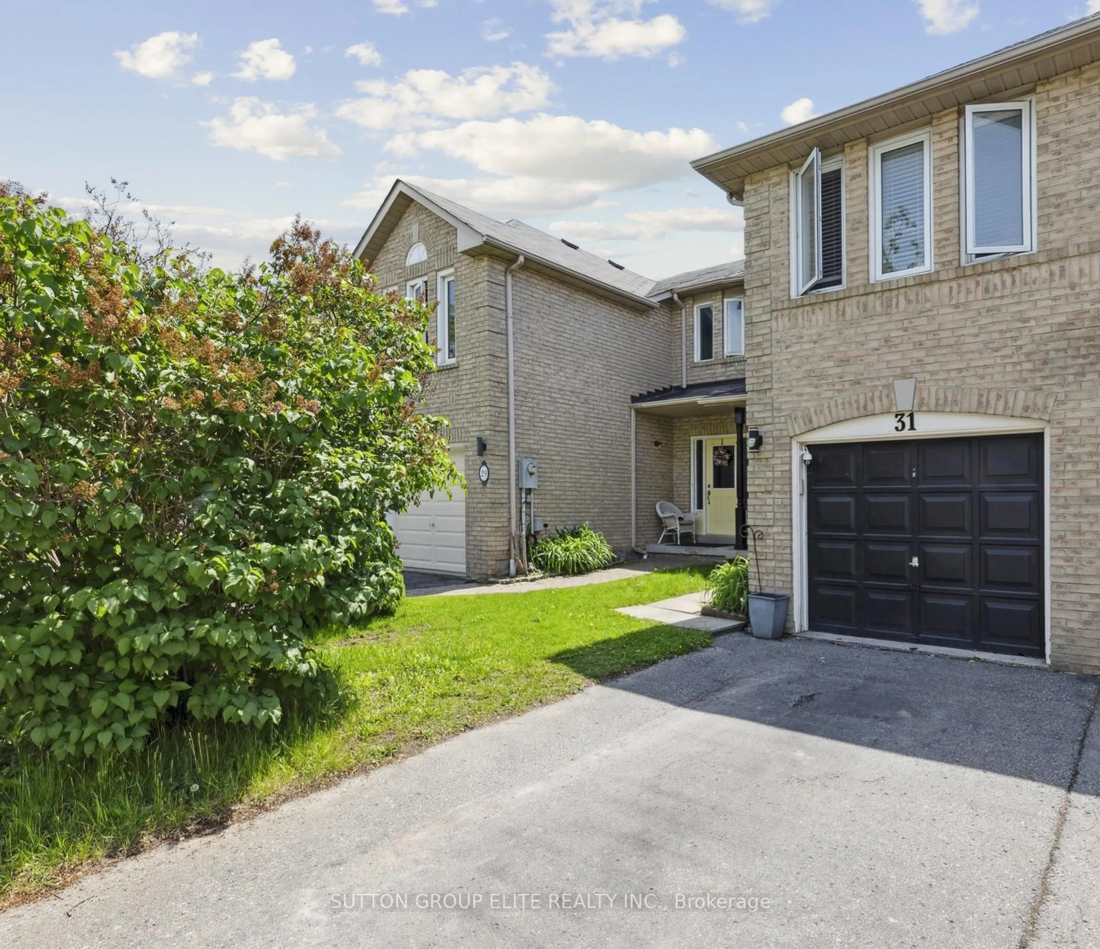 Home with brick exterior material, street for 31 Pine Gate Pl, Whitby Ontario L1R 2M6