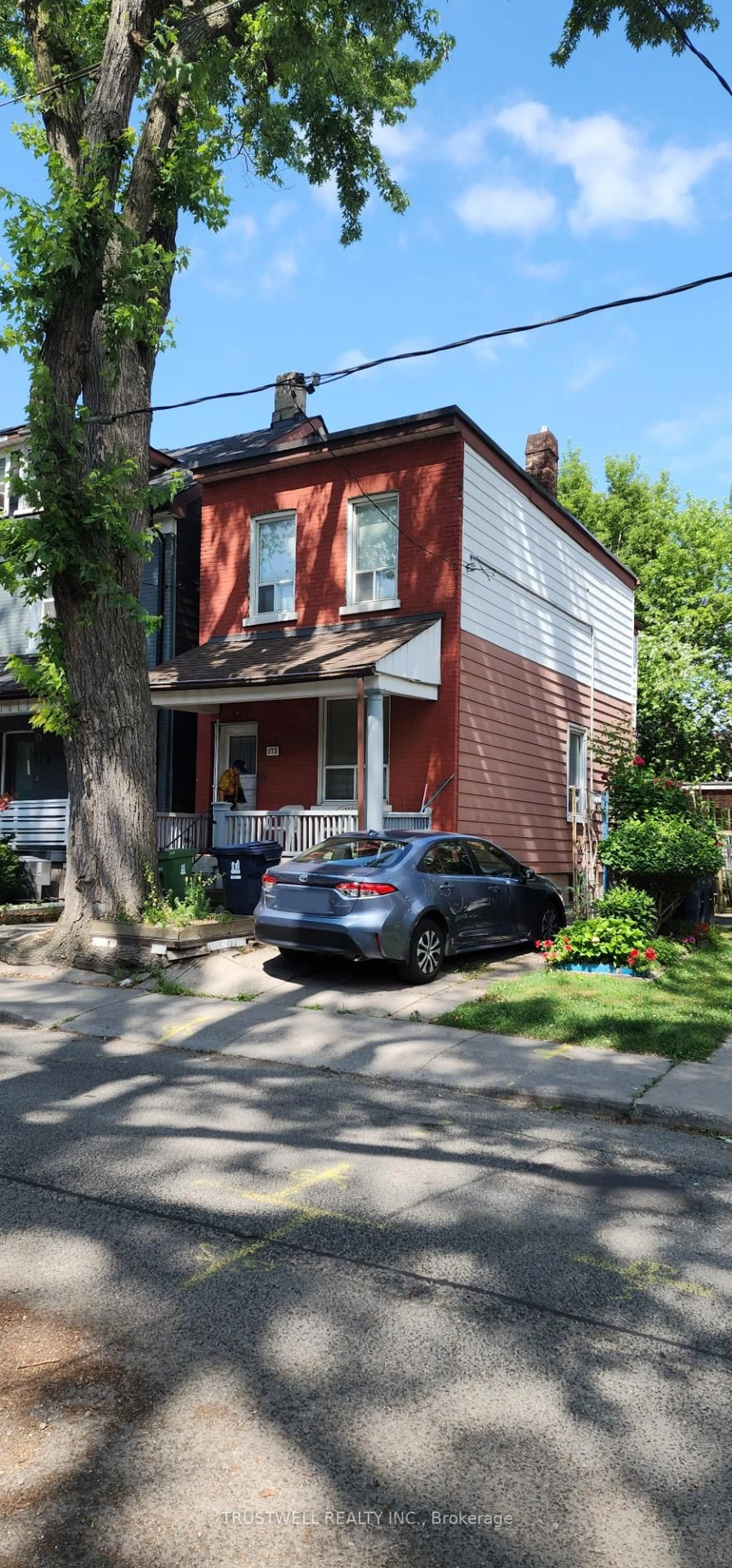 Home with brick exterior material, street for 173 Hamilton St, Toronto Ontario M4M 2C9