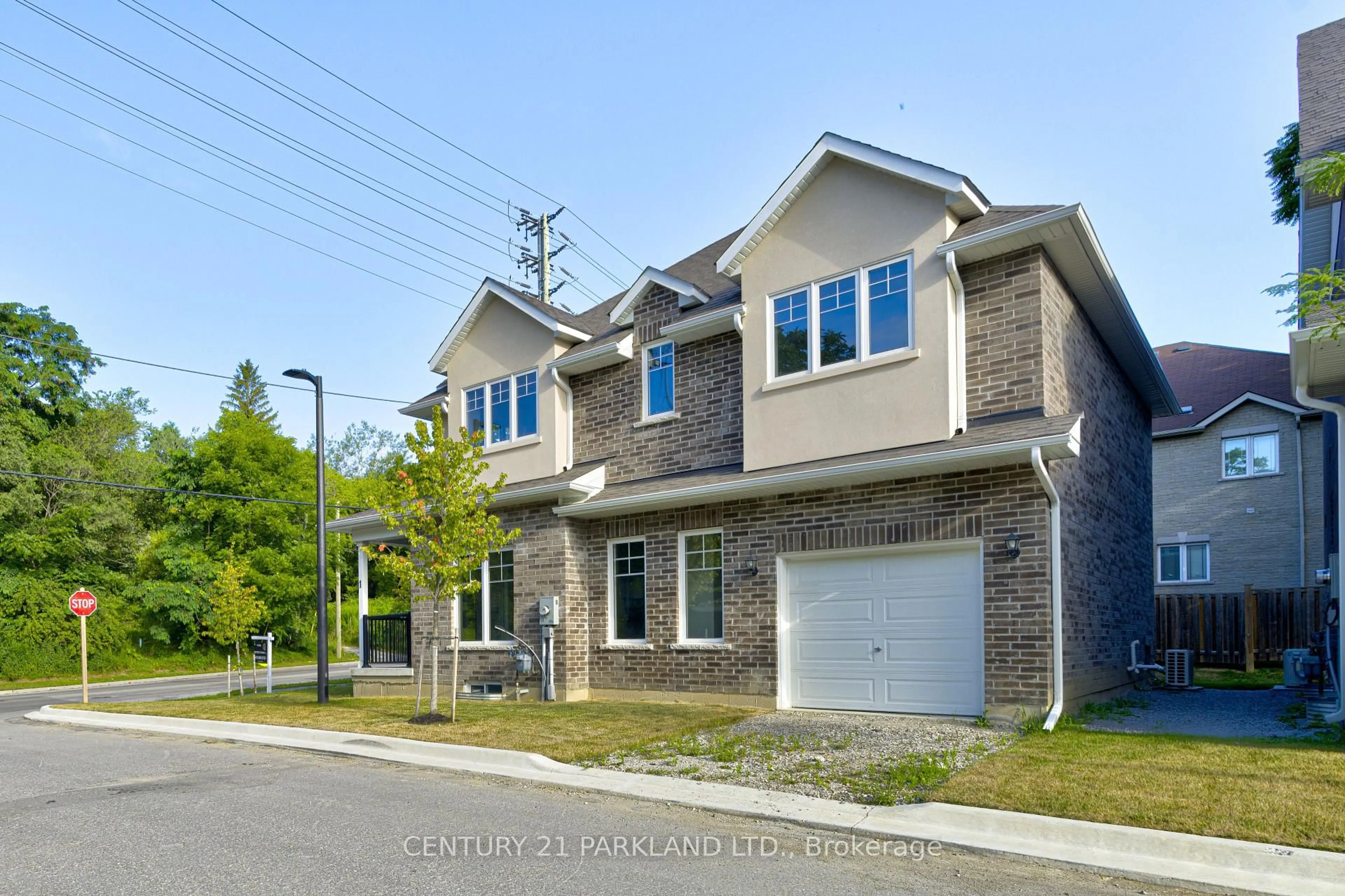 Home with brick exterior material, street for 1741 Fairport Rd #POTL #1, Pickering Ontario L1V 1S9