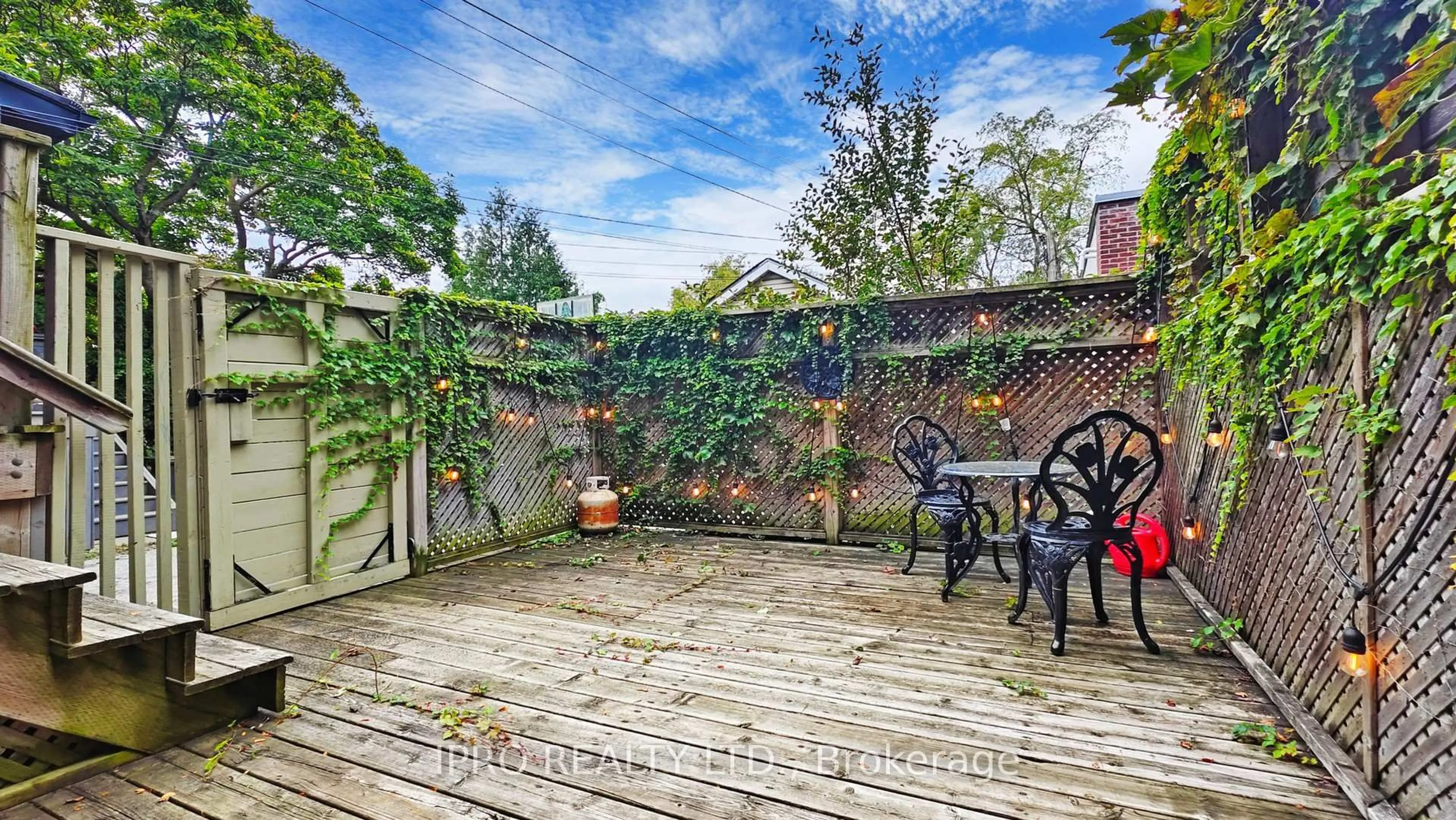 Patio, street for 12 Lark St, Toronto Ontario M4L 3M6