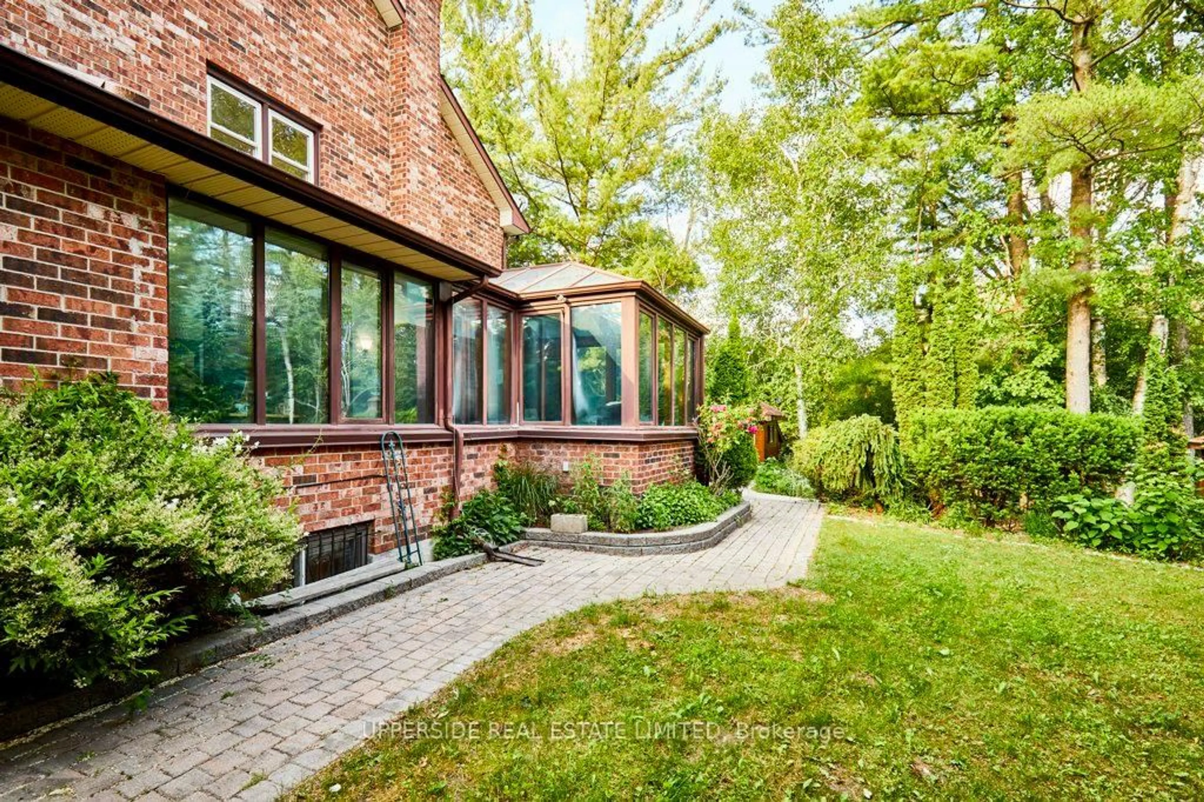 Home with brick exterior material, street for 1201 Abbey Rd, Pickering Ontario L1X 1W1