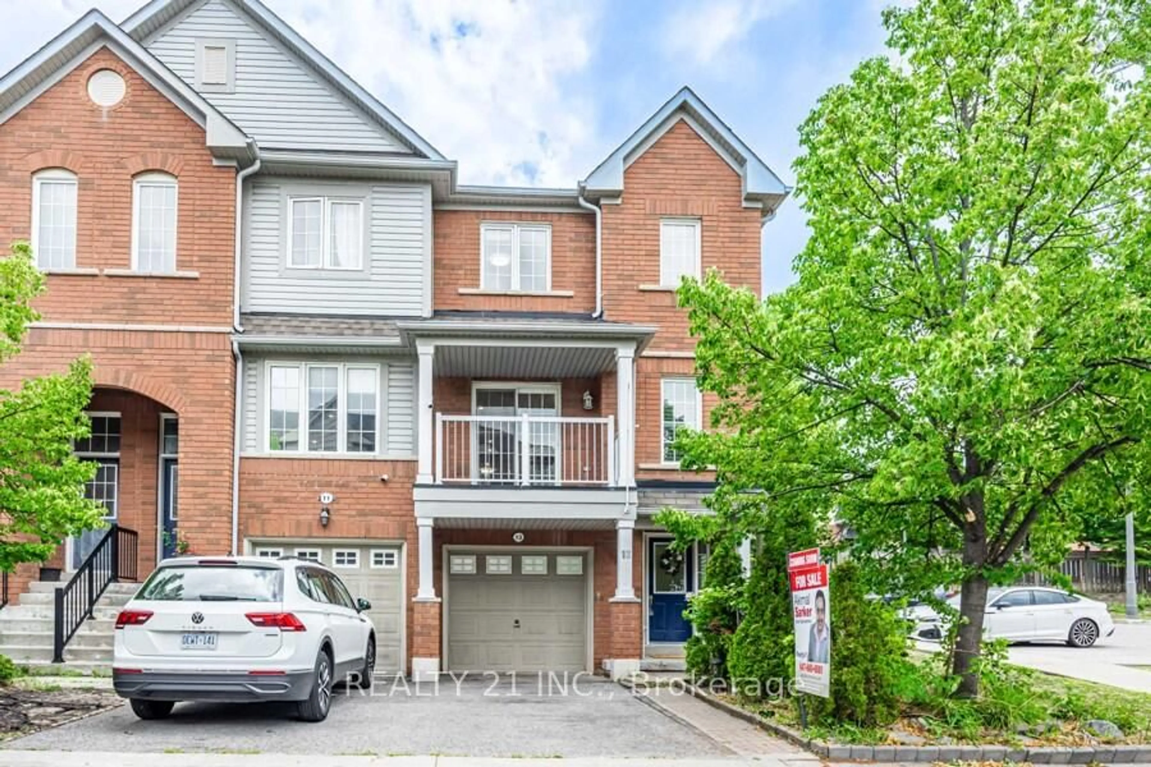 Home with brick exterior material, street for 13 Ventura Lane, Ajax Ontario L1T 0C4