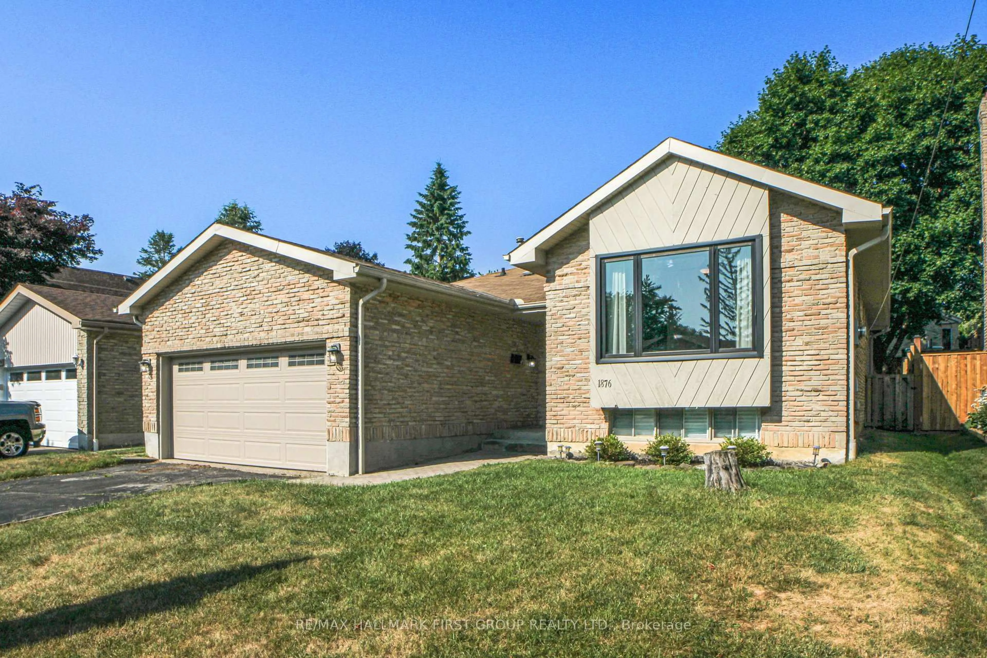 Home with brick exterior material, street for 1876 New St, Pickering Ontario L1V 3M1