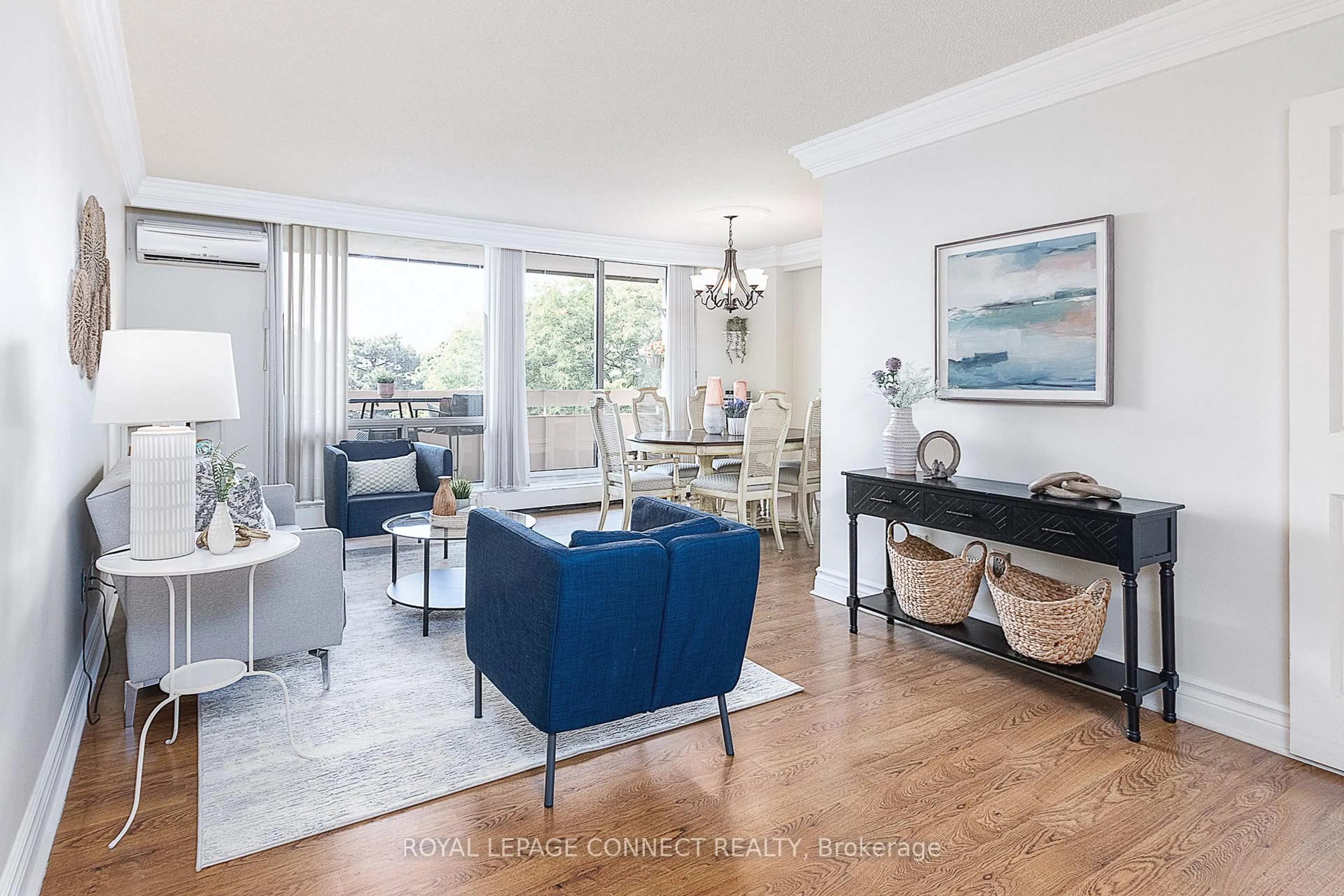 Living room with furniture, unknown for 1210 Radom St #404, Pickering Ontario L1W 2Z3