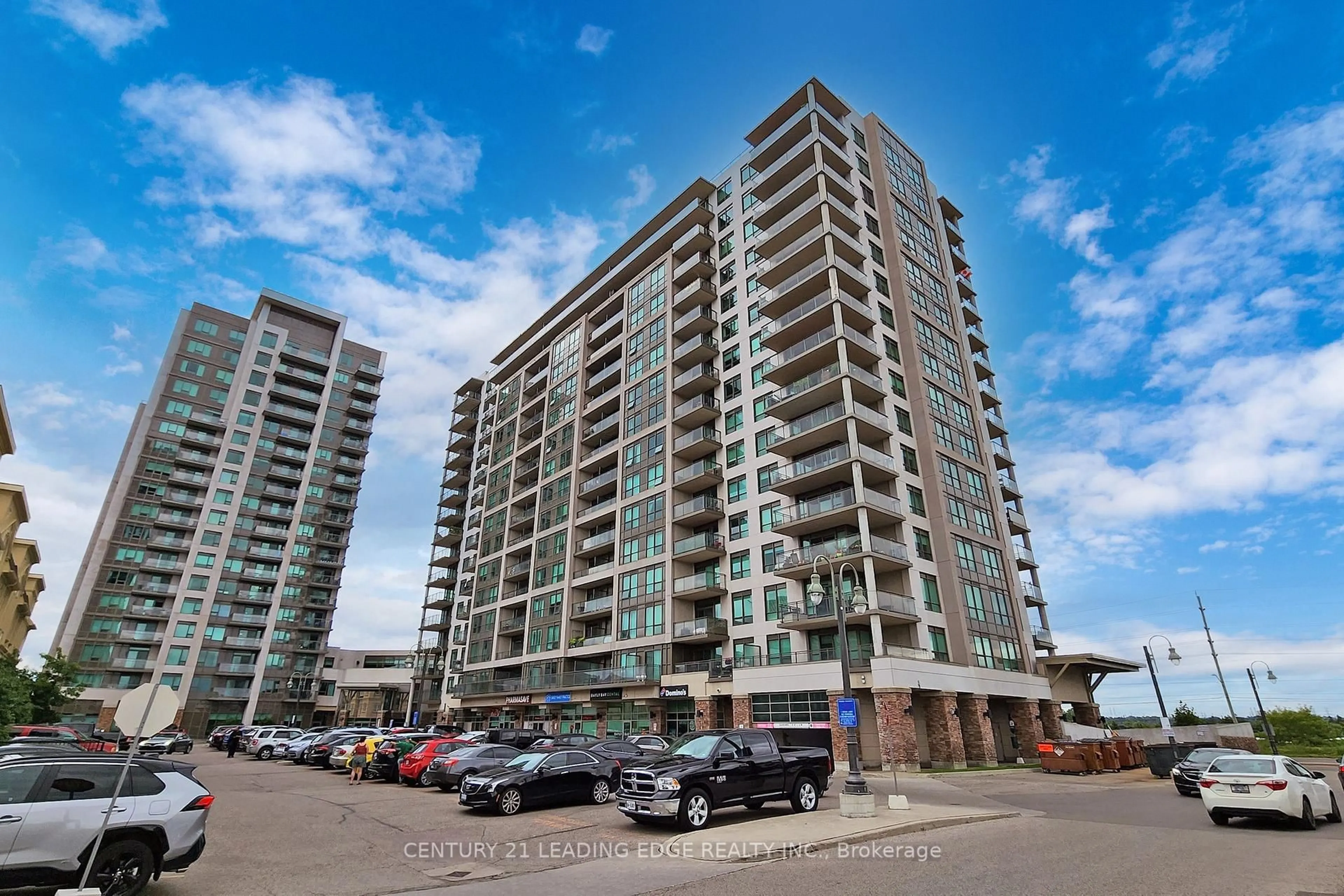 A pic from outside/outdoor area/front of a property/back of a property/a pic from drone, building for 1235 Bayly St #901, Pickering Ontario L1W 1L7