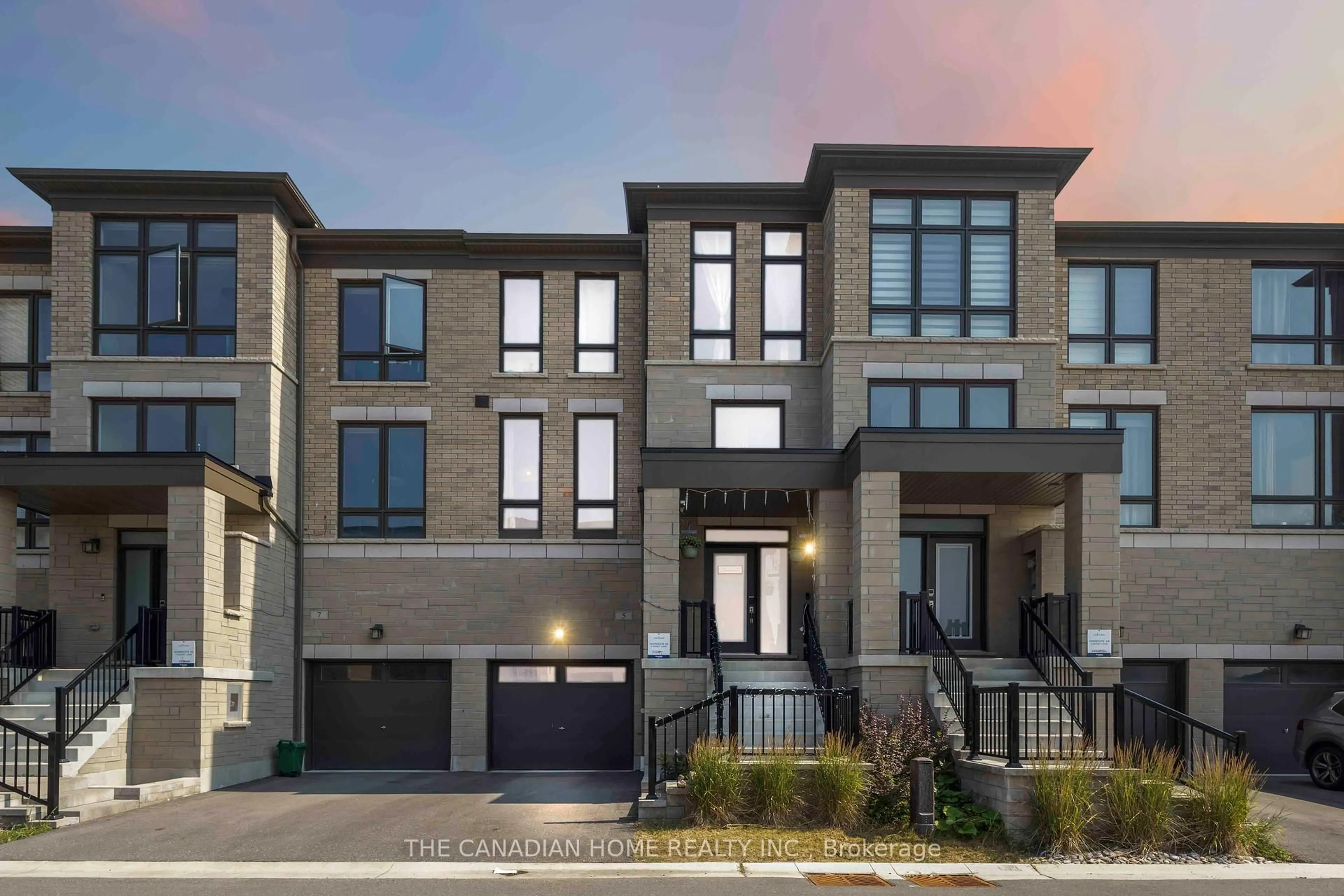 Home with brick exterior material, street for 5 Douet Lane, Ajax Ontario L1Z 0V4