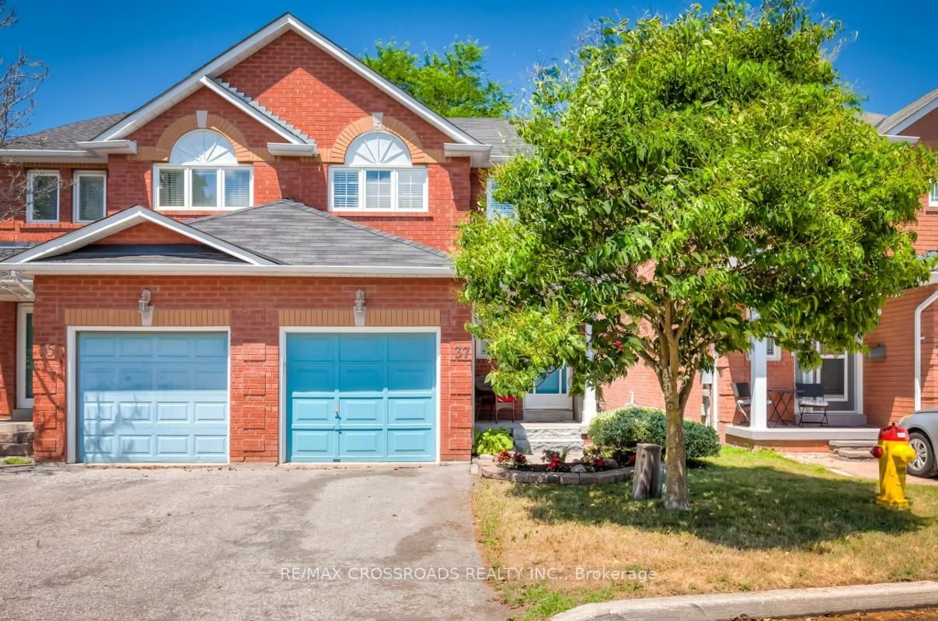 Home with brick exterior material, street for 37 Arnold Estate Lane #26, Ajax Ontario L1S 7L6