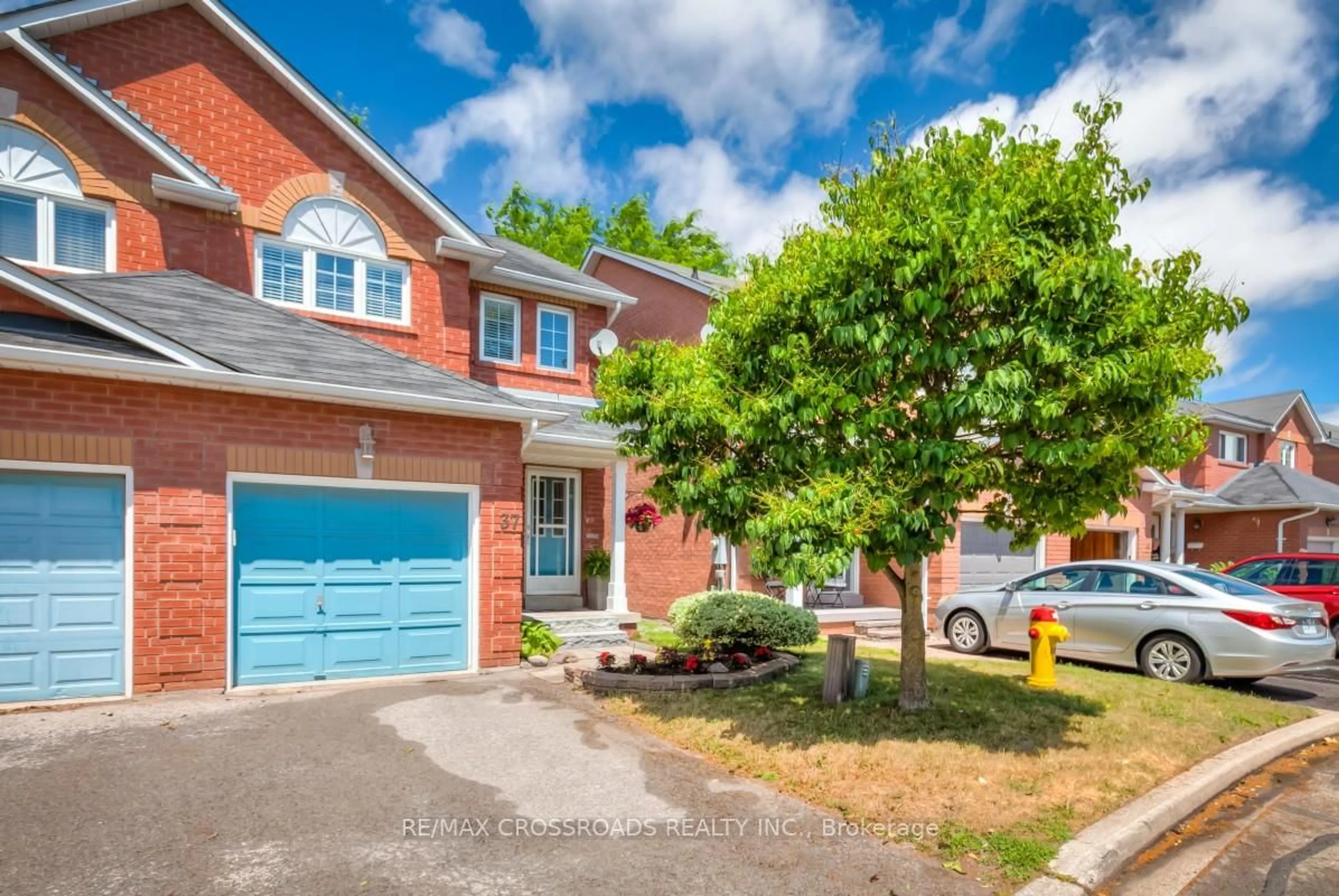 Home with brick exterior material, street for 37 Arnold Estate Lane #26, Ajax Ontario L1S 7L6