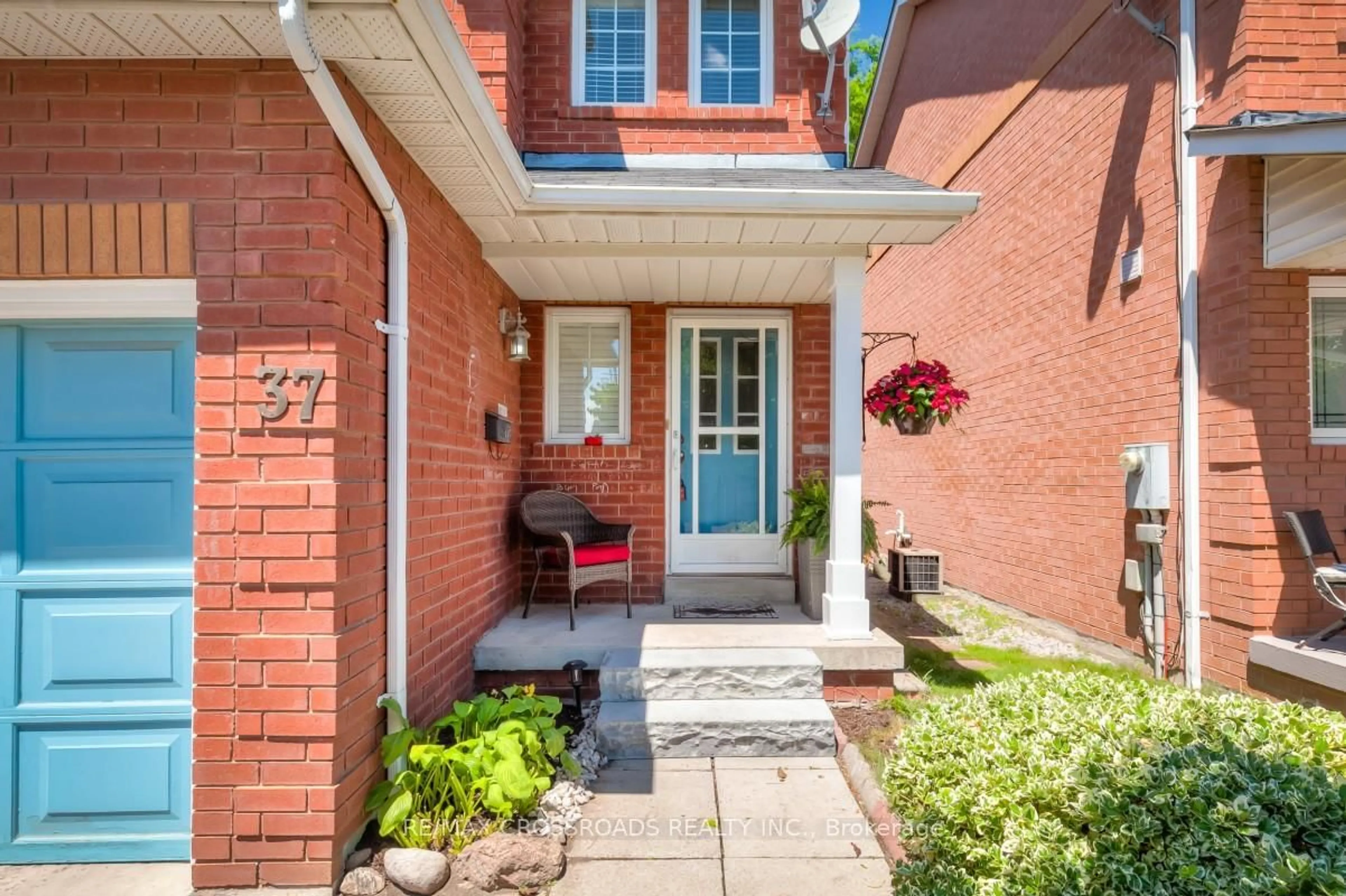 Home with brick exterior material, street for 37 Arnold Estate Lane #26, Ajax Ontario L1S 7L6
