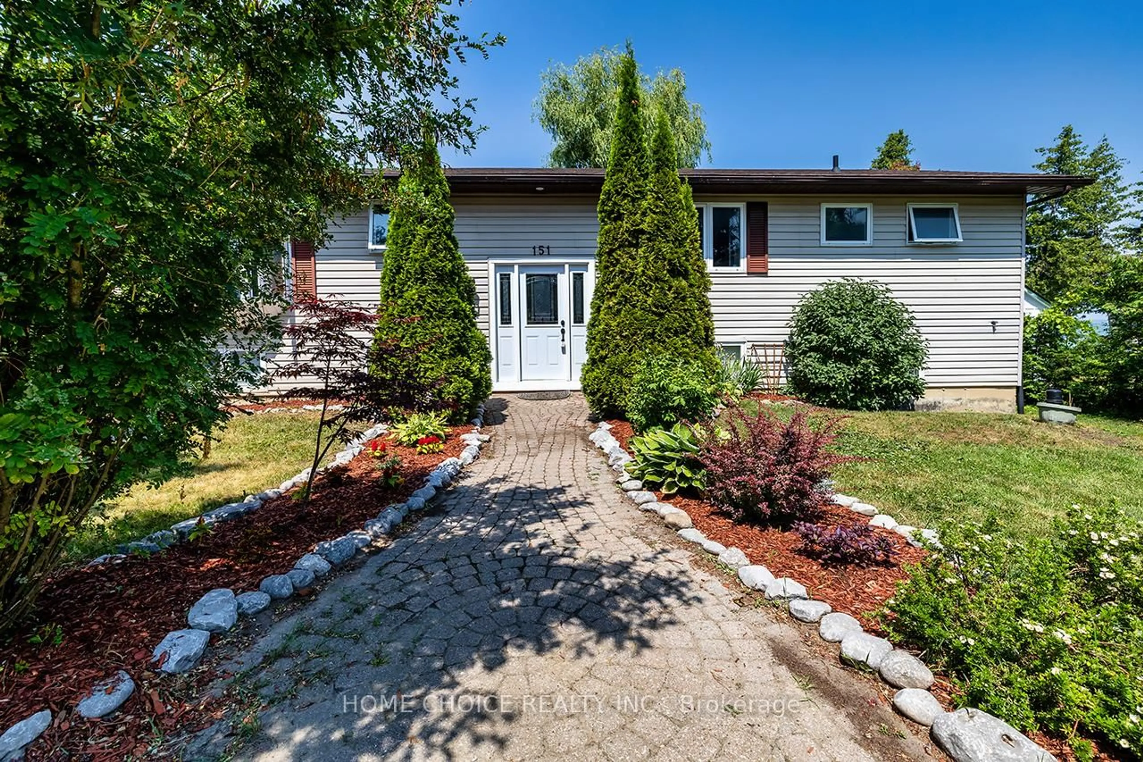 Home with brick exterior material, street for 151 Cedar Grove Dr, Scugog Ontario L0B 1E0
