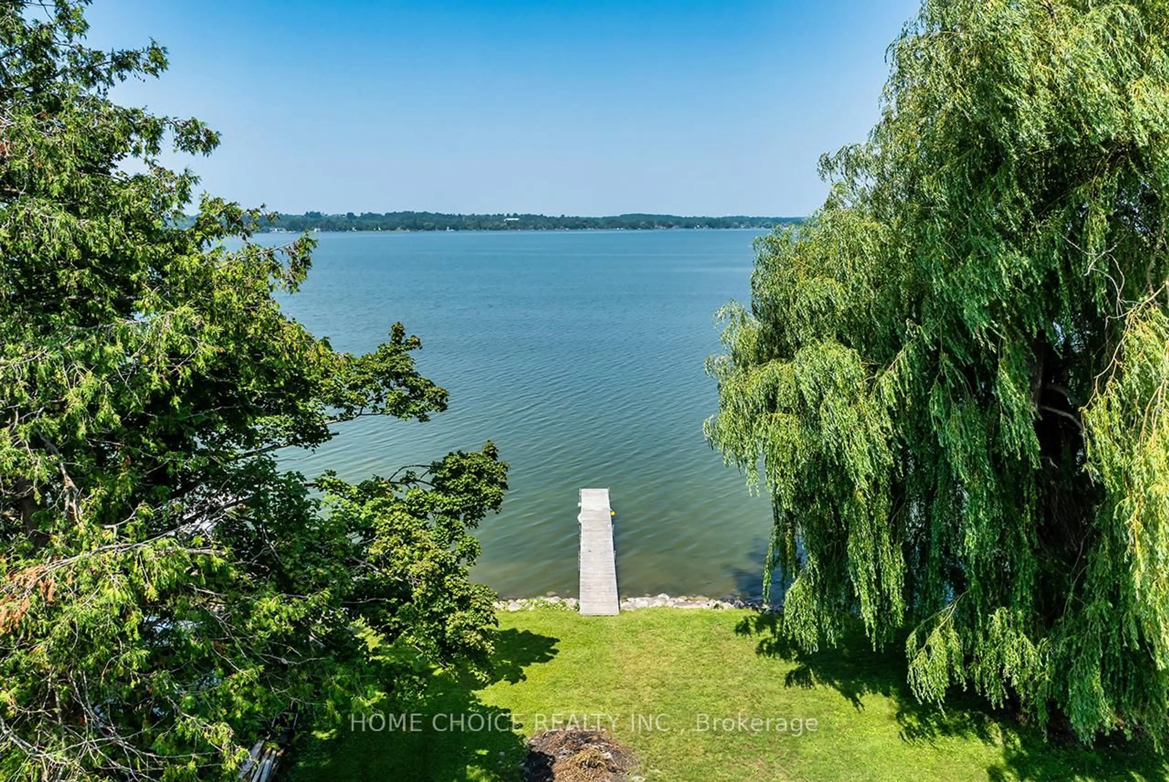 A pic from outside/outdoor area/front of a property/back of a property/a pic from drone, water/lake/river/ocean view for 151 Cedar Grove Dr, Scugog Ontario L0B 1E0