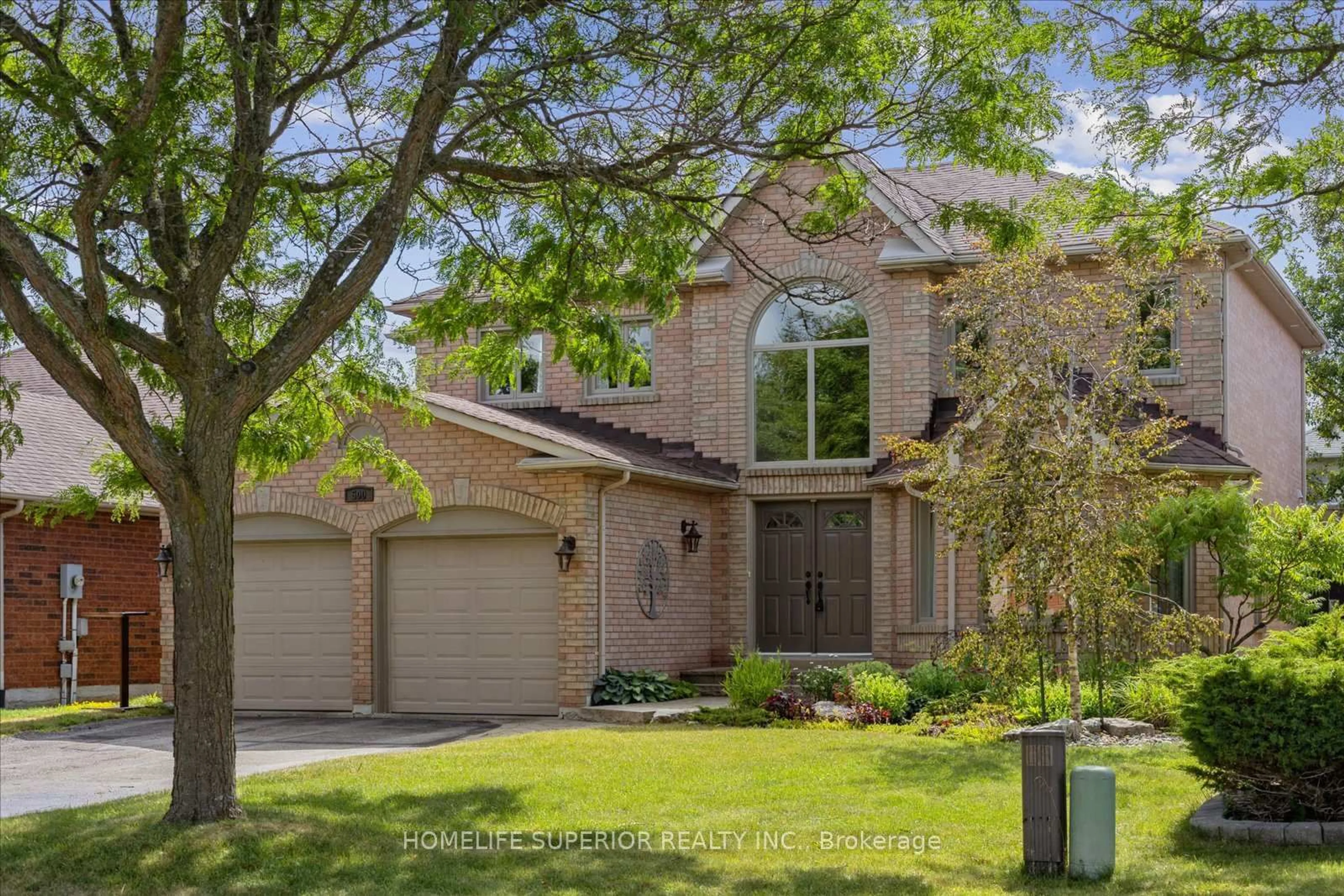 Home with brick exterior material, street for 500 Sandalwood Crt, Oshawa Ontario L1G 7X9