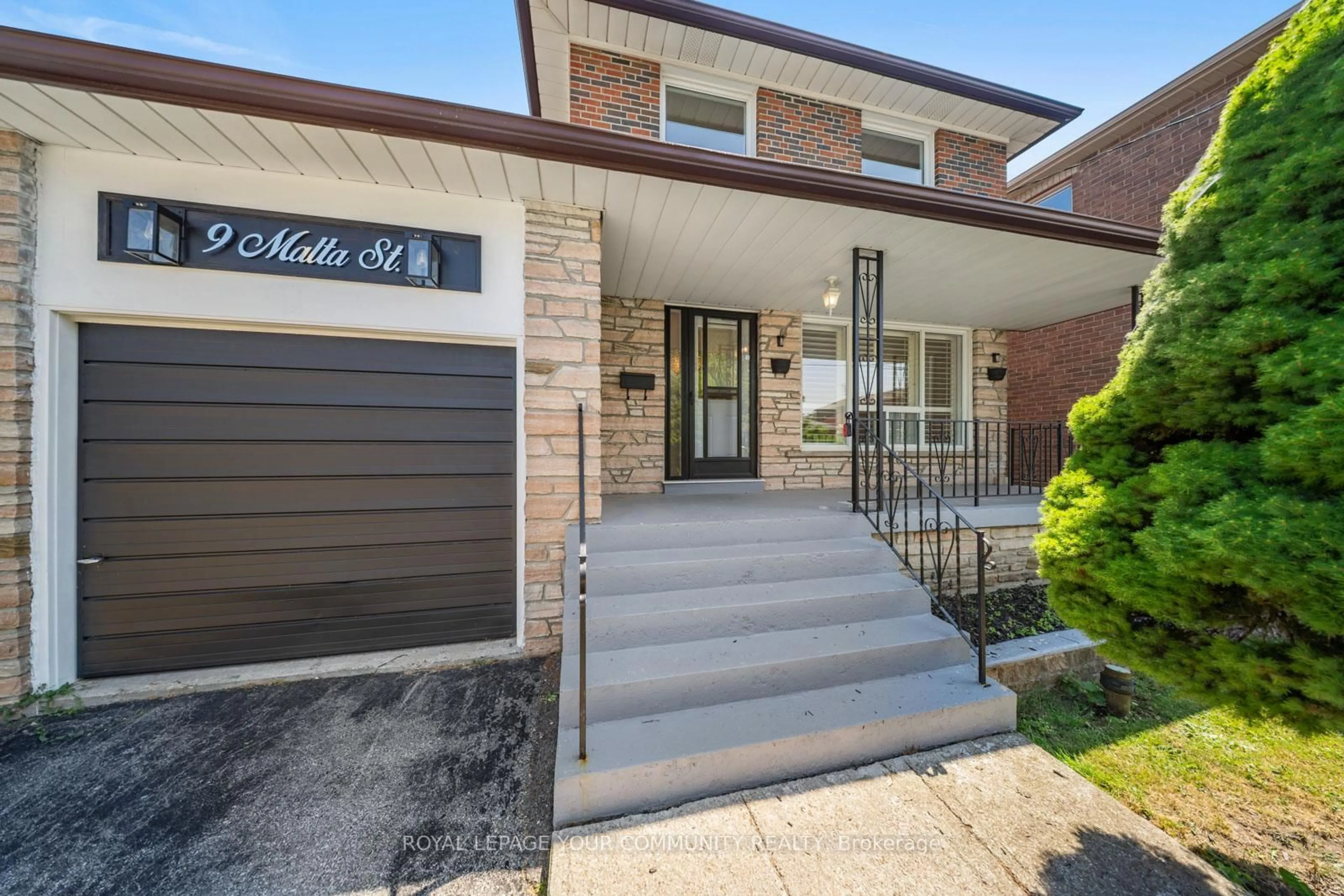 Home with brick exterior material, street for 9 Malta St, Toronto Ontario M1N 2L2