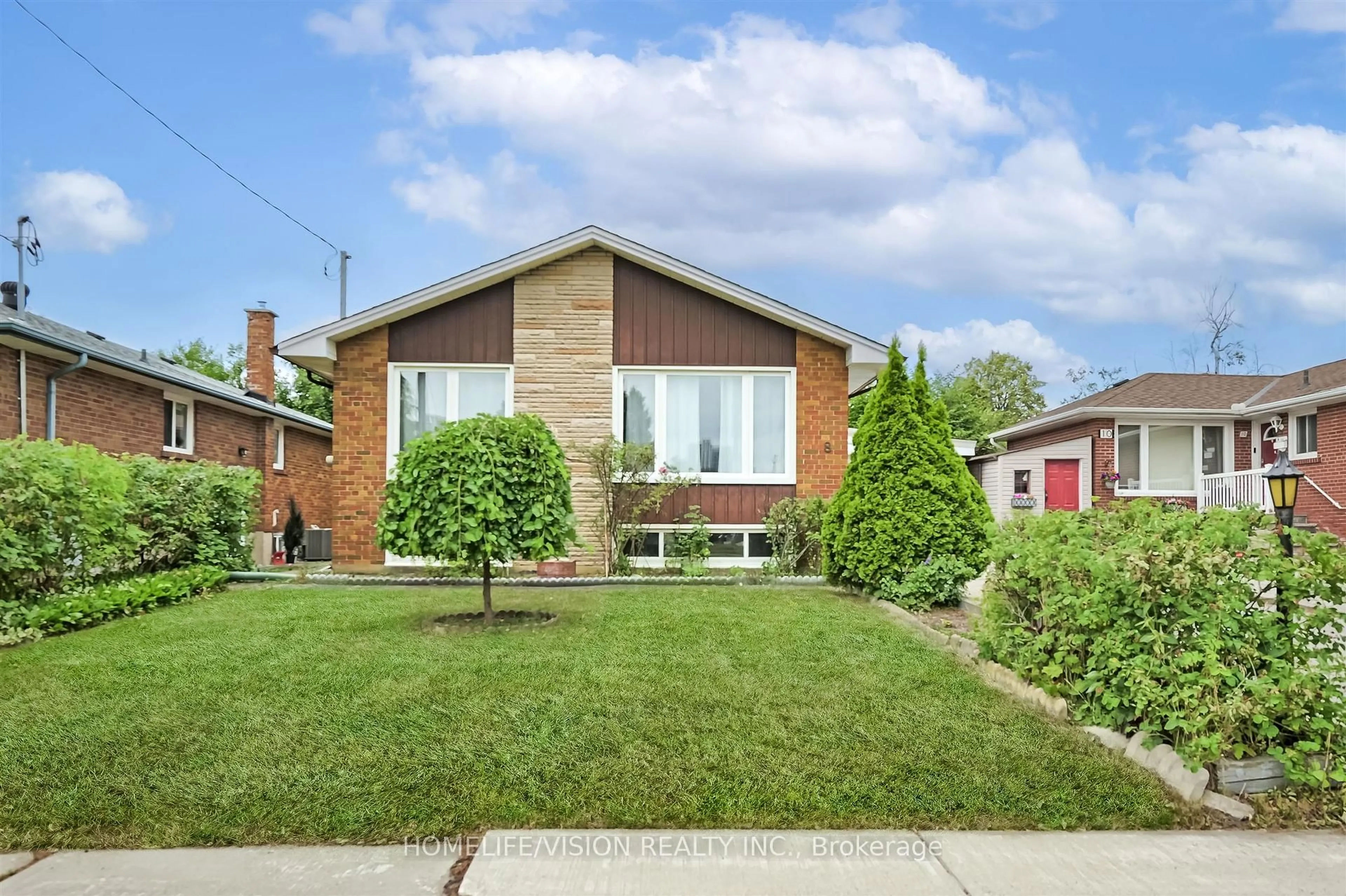 Home with brick exterior material, street for 8 Murmouth Rd, Toronto Ontario M1T 2R1